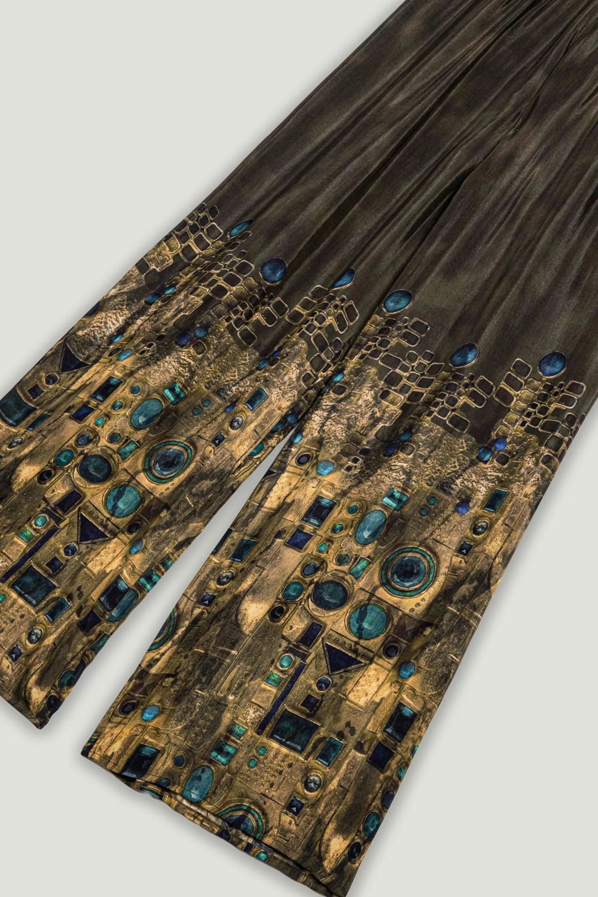 Nocturne Multi-Coloured Women Printed Straight-Leg Pants SKU: N26YN3493_0007 Image 12