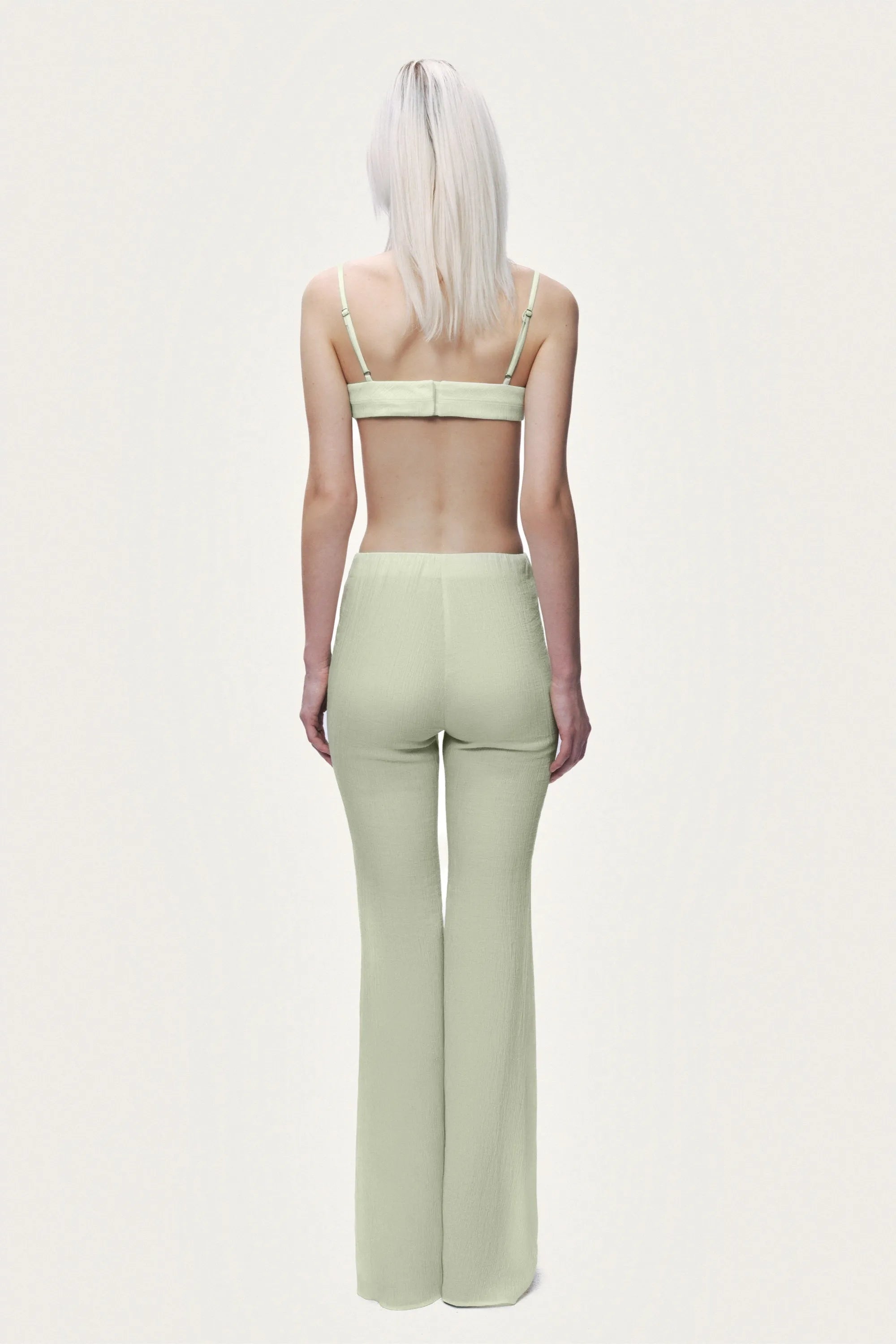 Nocturne Multi-Coloured Women High-Waist Flare Trousers SKU: N26YN3511_0120 Image 05