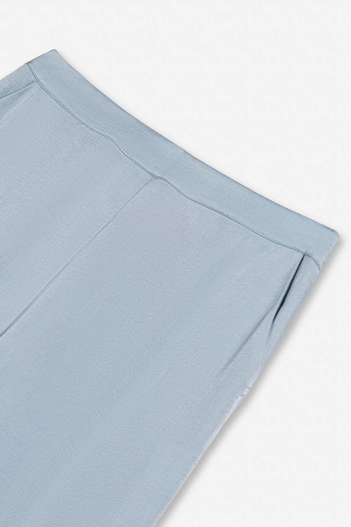 Nocturne Blue Women Wide Leg Trousers SKU: N27KN3582_0011 Image 03