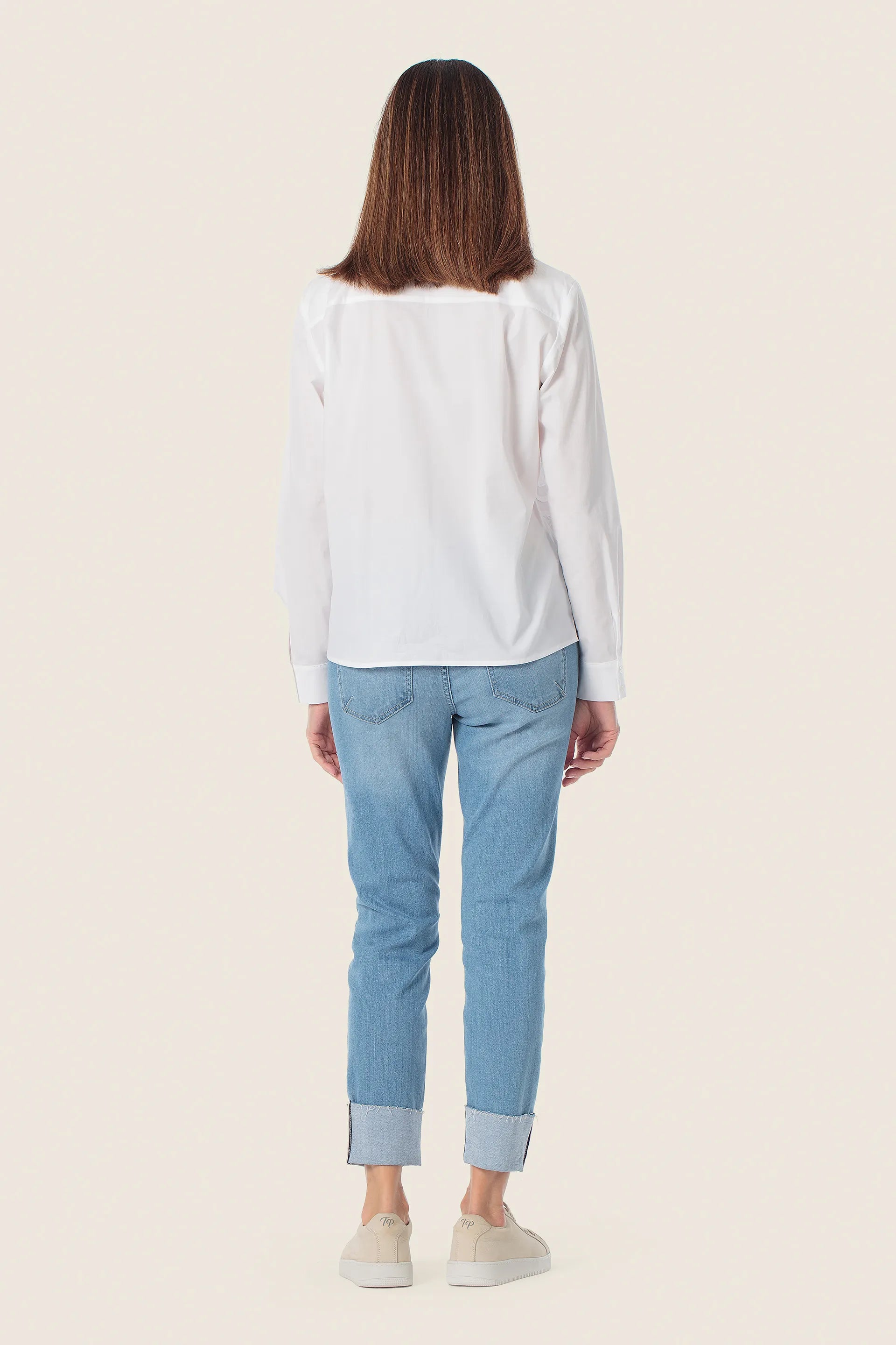 Gerry Weber White 0 White Blouse Printed SKU: N60483_102 Image 04