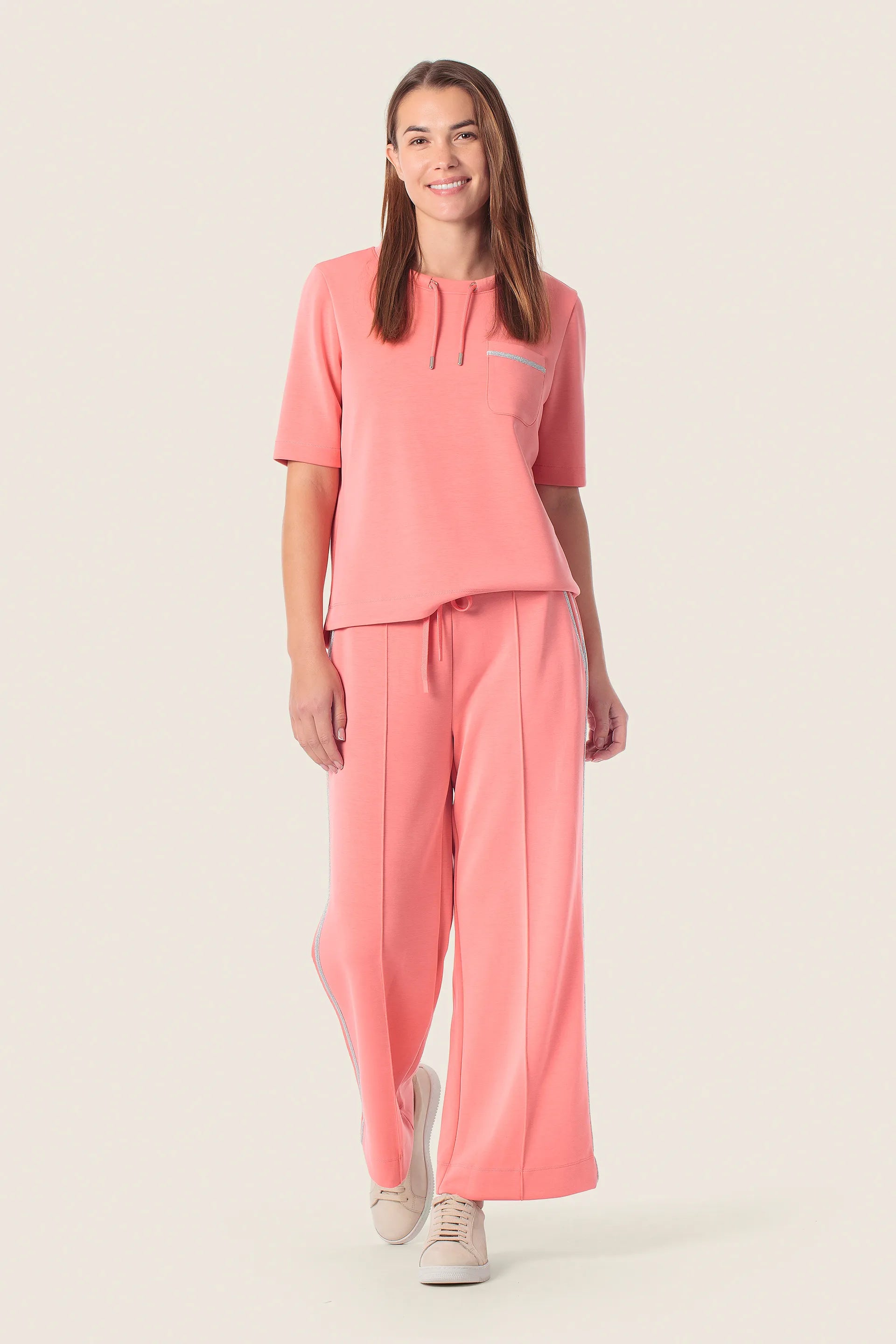 Gerry Weber Orange Coral 0 Orange Sports T-Shirt SKU: N61722_181 Image 03