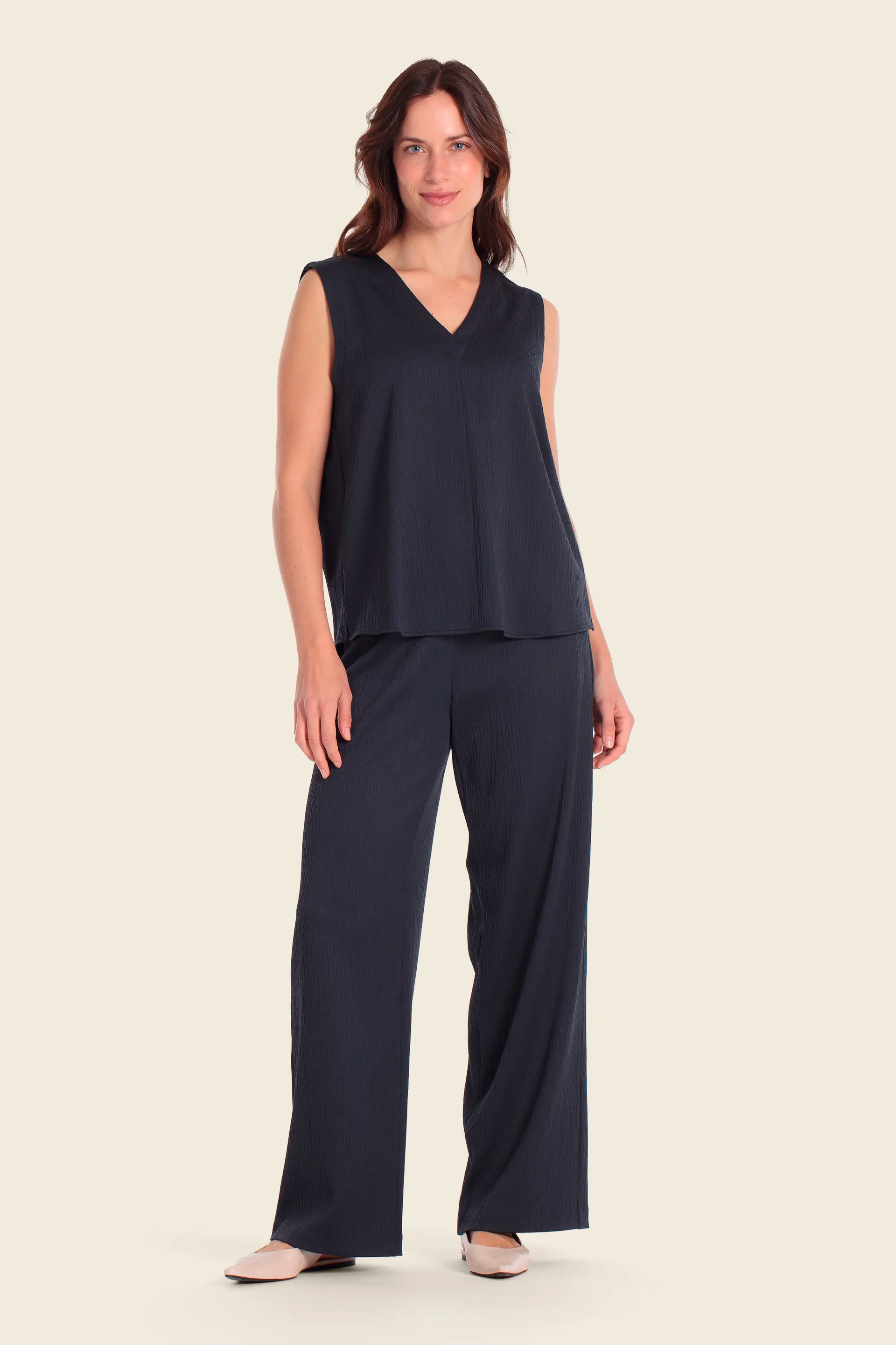 Gerry Weber Blue Night Women Waistcoat SKU: N64703_246 Image 03