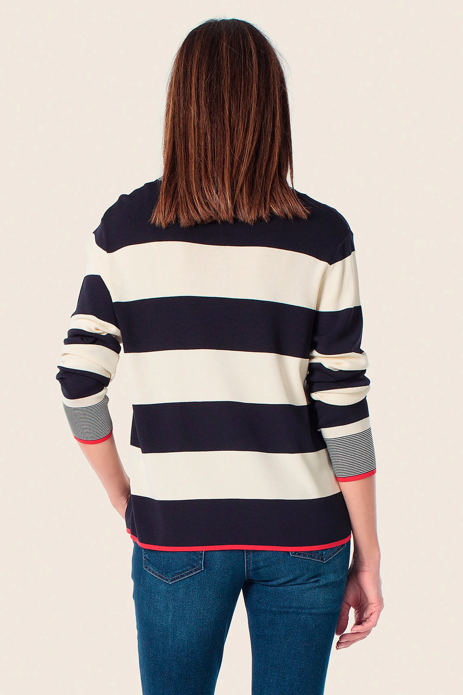 Gerry Weber Blue Navy 0 Sweaters+P185 SKU: N64822_104 Image 02