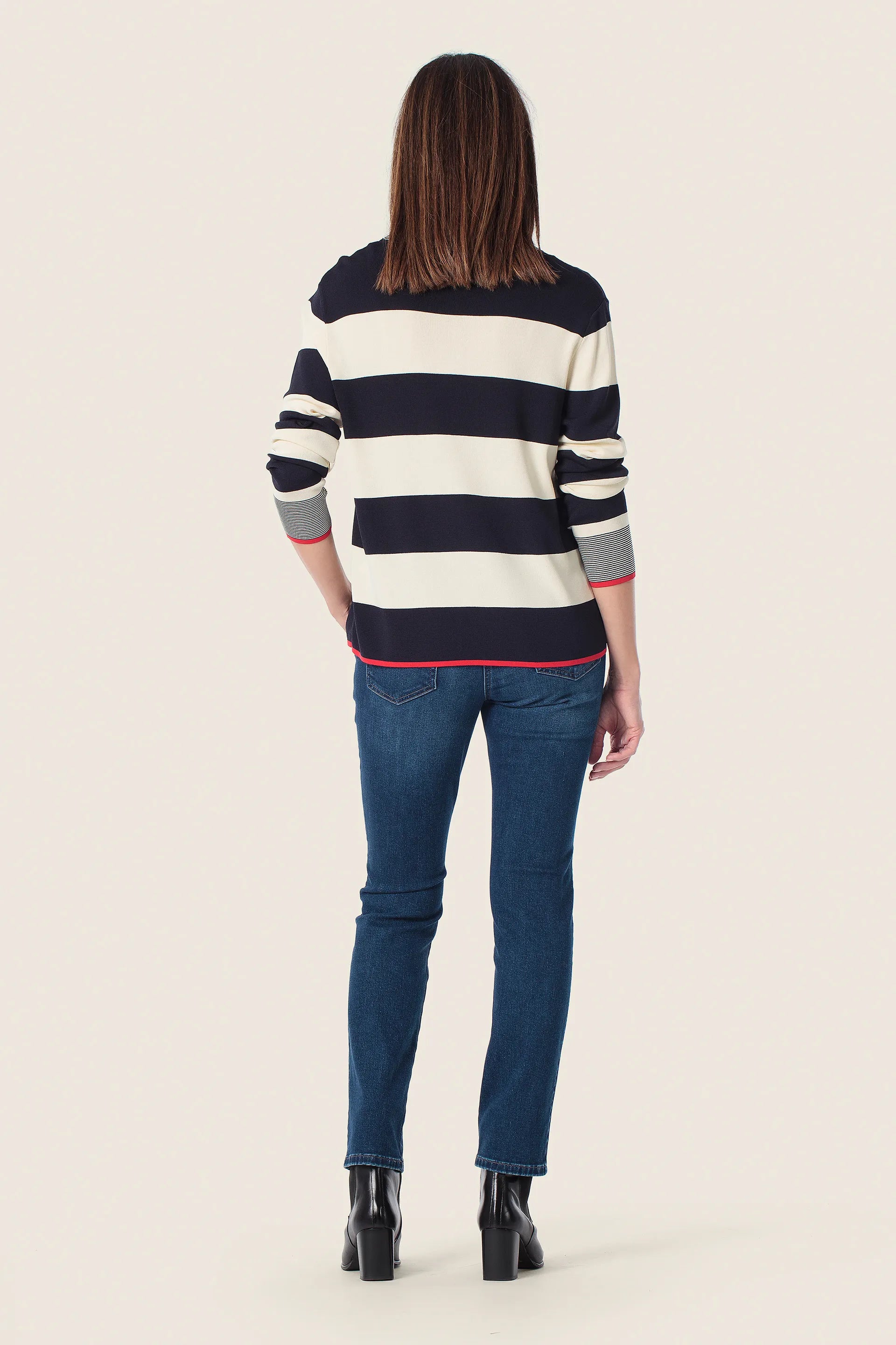 Gerry Weber Blue Navy 0 Sweaters+P185 SKU: N64822_104 Image 04
