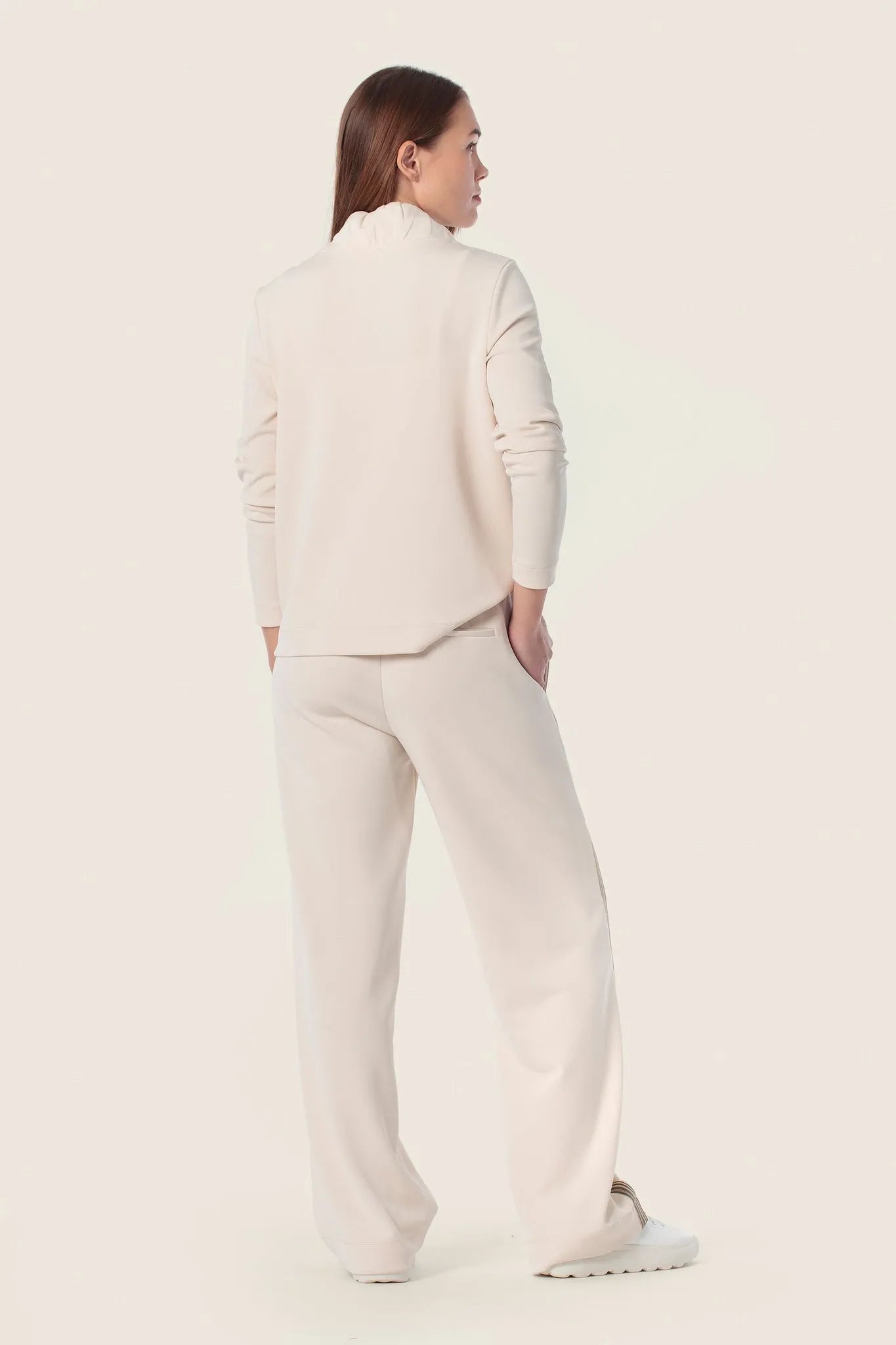 Gerry Weber Beige Sand Women Hoodie SKU: N66001_129 Image 04