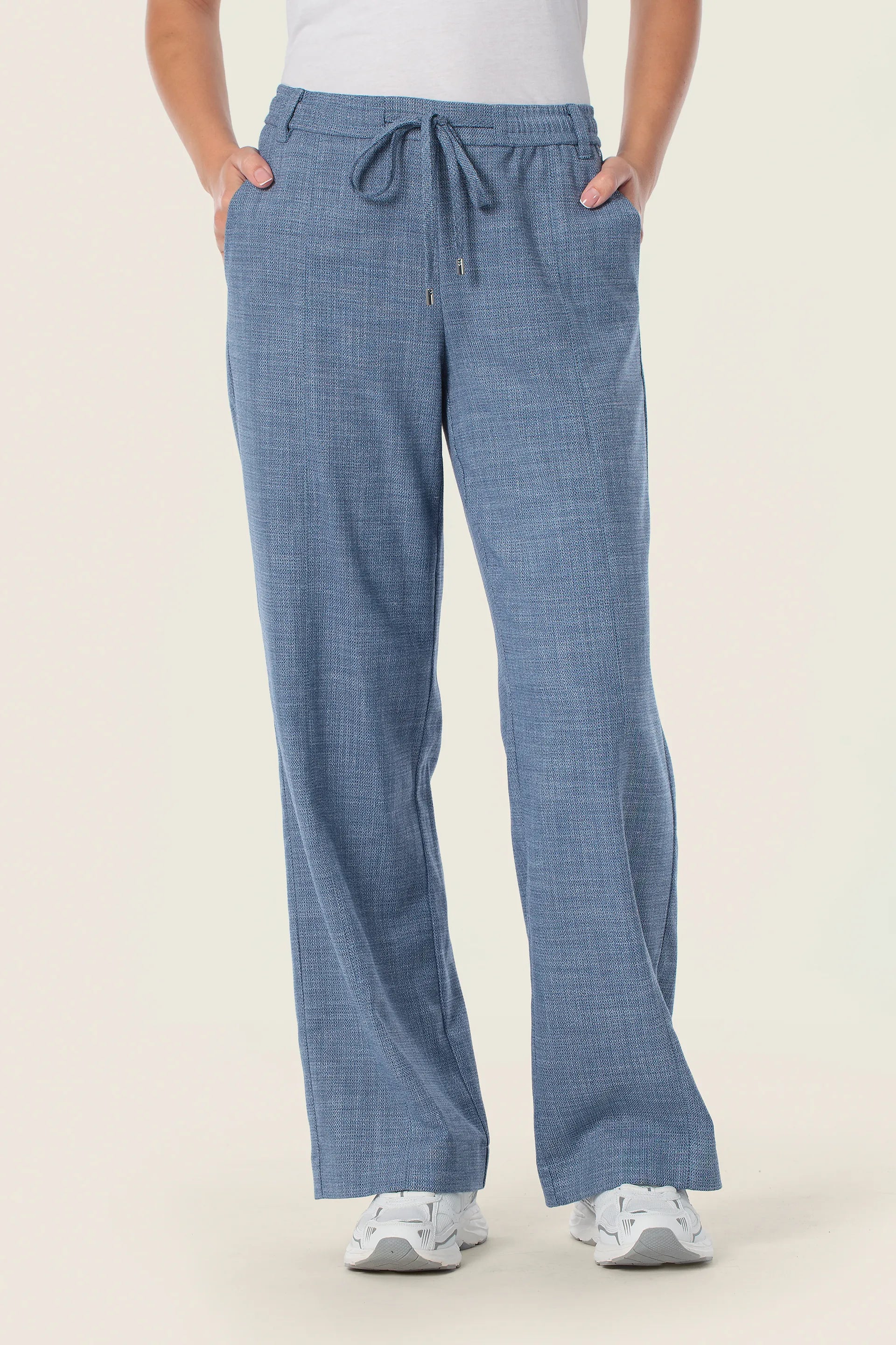 Gerry Weber Indigo 0 High-Waist Slip On Trousers SKU: N67027_146 Image 01