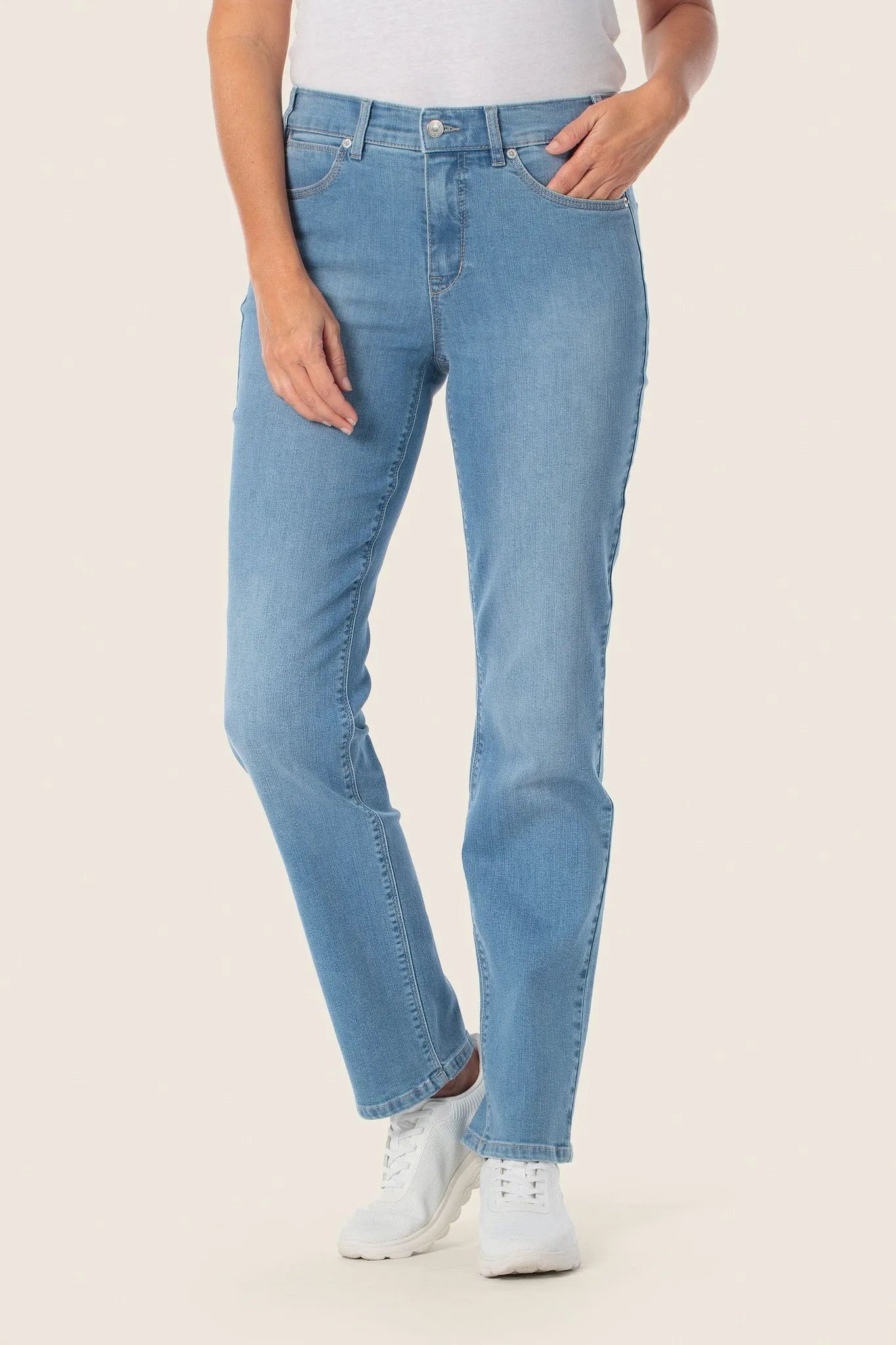 Gerry Weber Blue Indigo Women Trousers SKU: N67027_146 Image 02