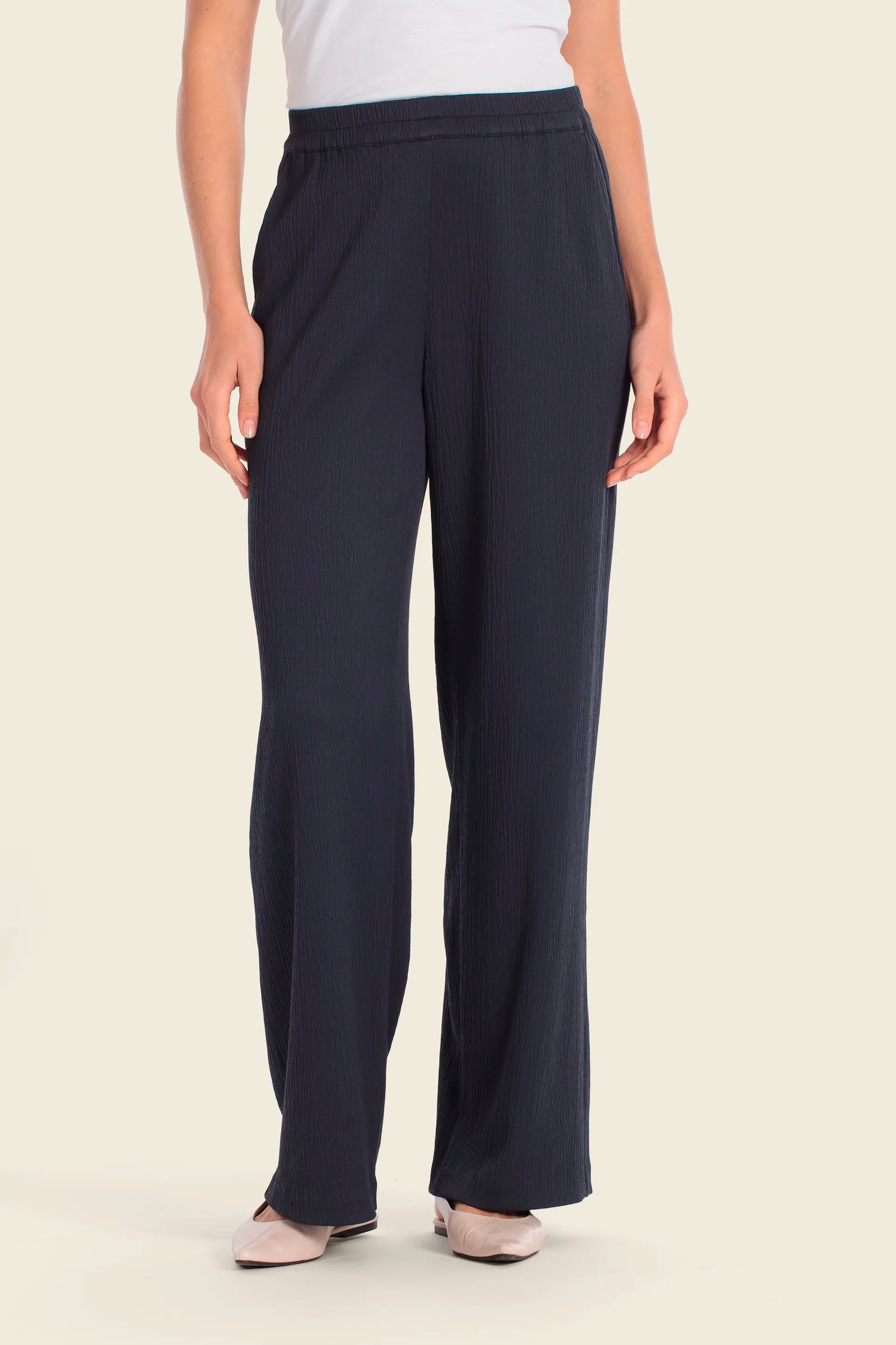 Gerry Weber Blue Night Women Wide Trouser SKU: N67055_246 Image 01