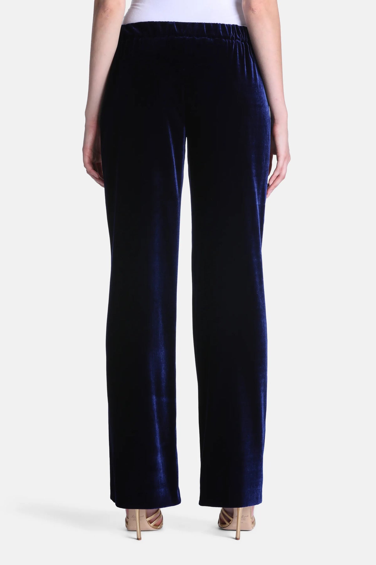 Luisa Spagnoli Blu Women Offida Elegant Regular-Fit Pants SKU: OFFIDA_1221 Image 02