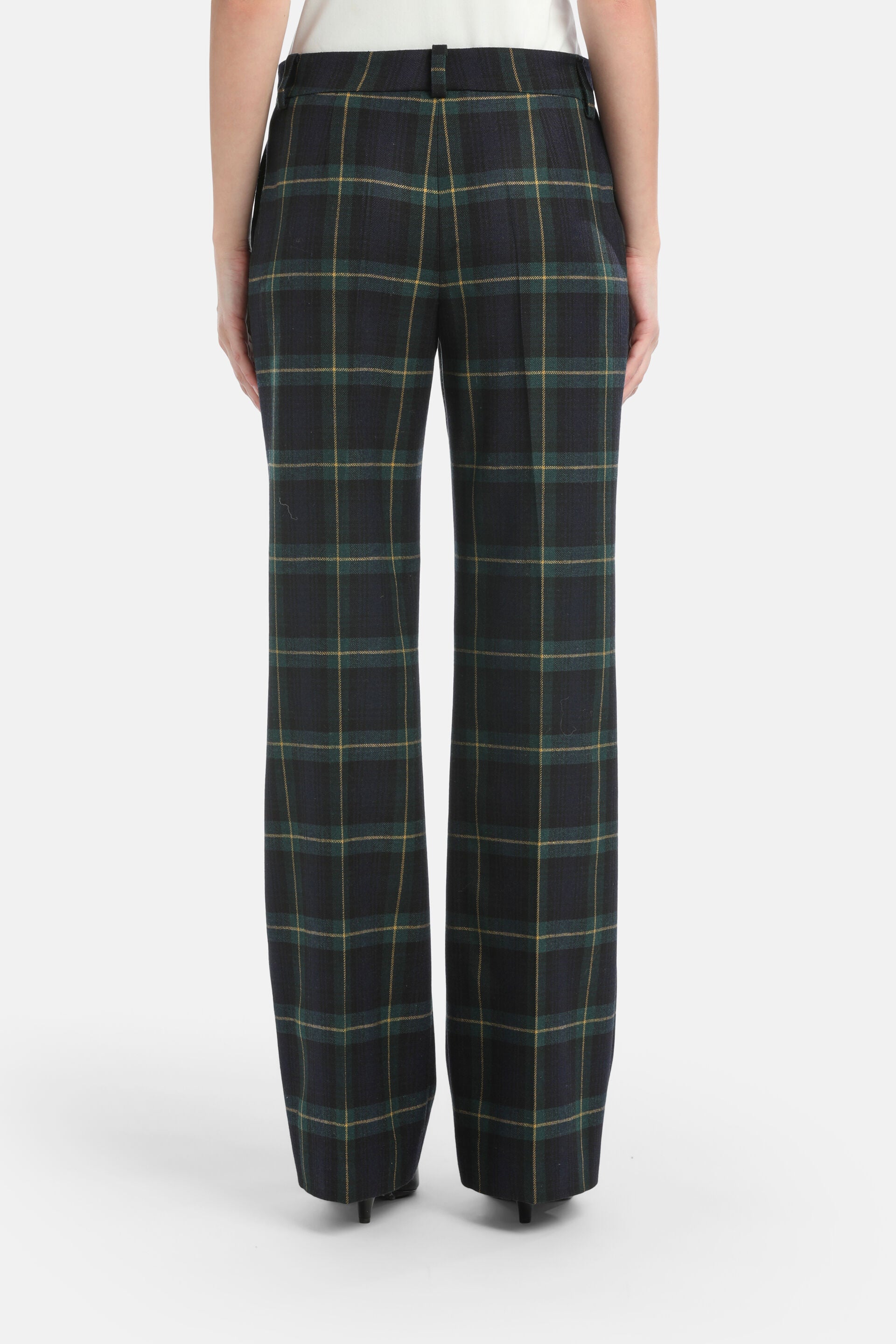 Luisa Spagnoli_Var Verde Blu_Oleggio - Wide-Leg Wool Trousers_OLEGGIO_3011_02