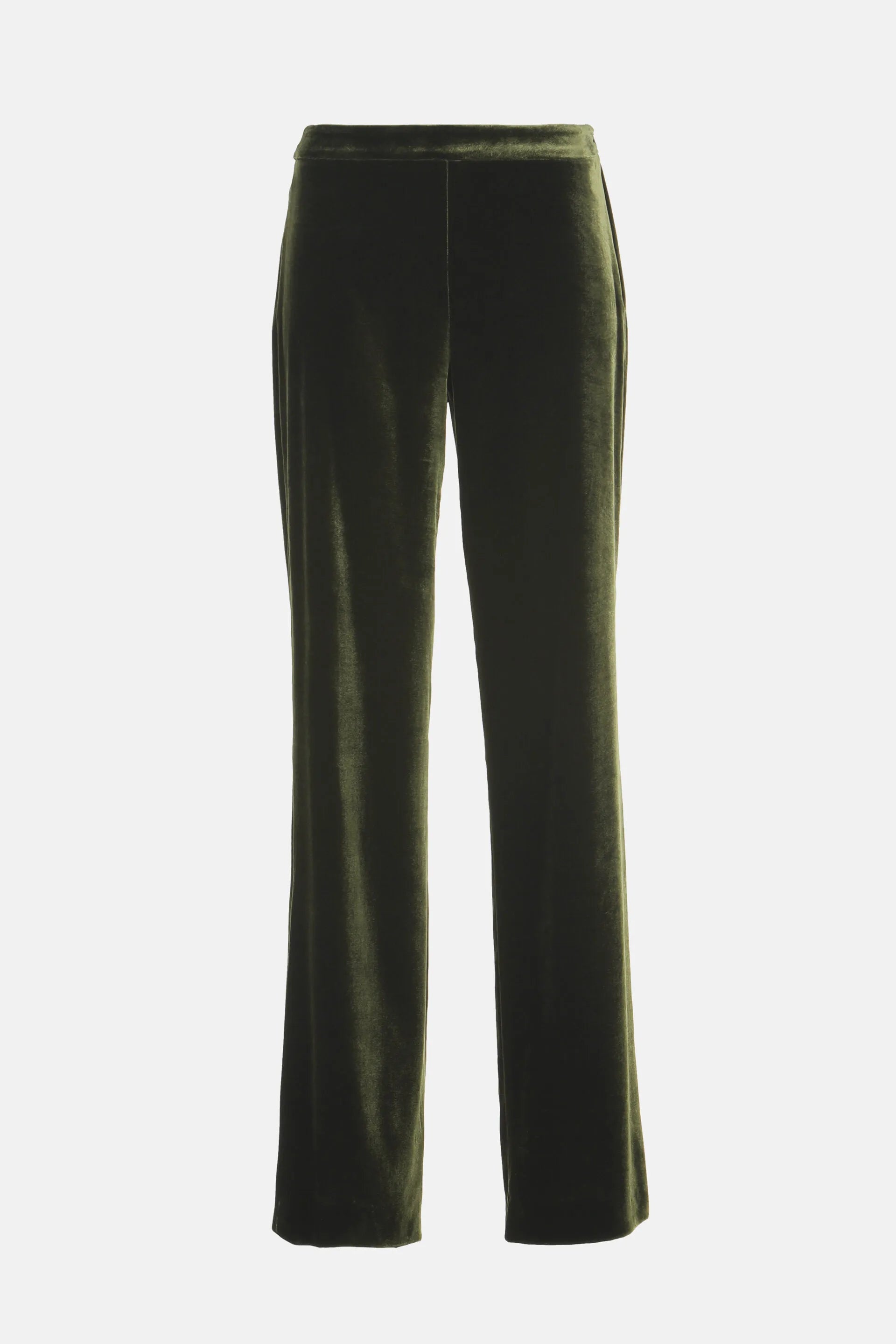 Luisa Spagnoli_Green_Orfano - Velvet Trousers_ORFANO A_1741_05