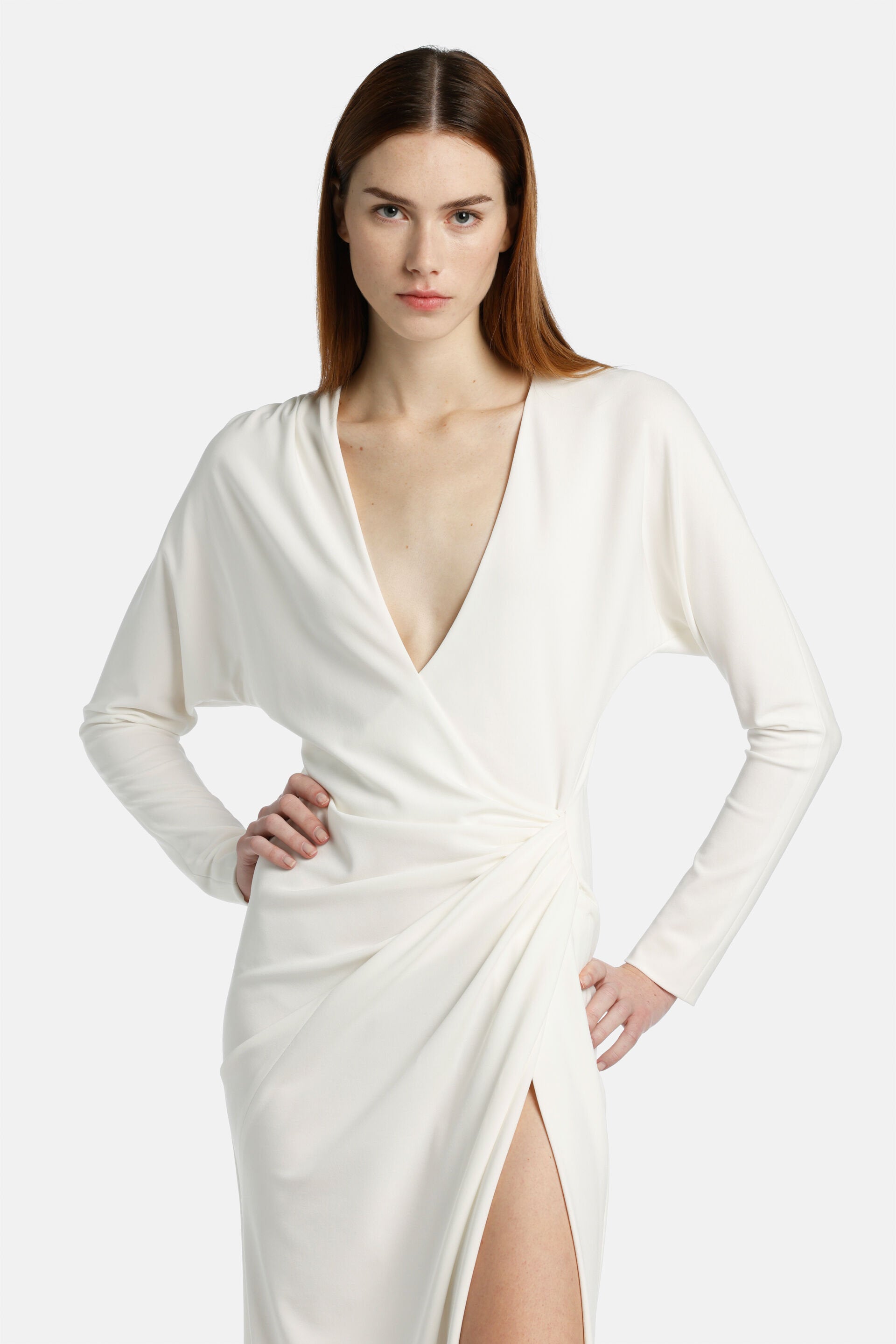 Luisa Spagnoli_Patri - Slit Dress - Fashion Show_PATRI_0202_04