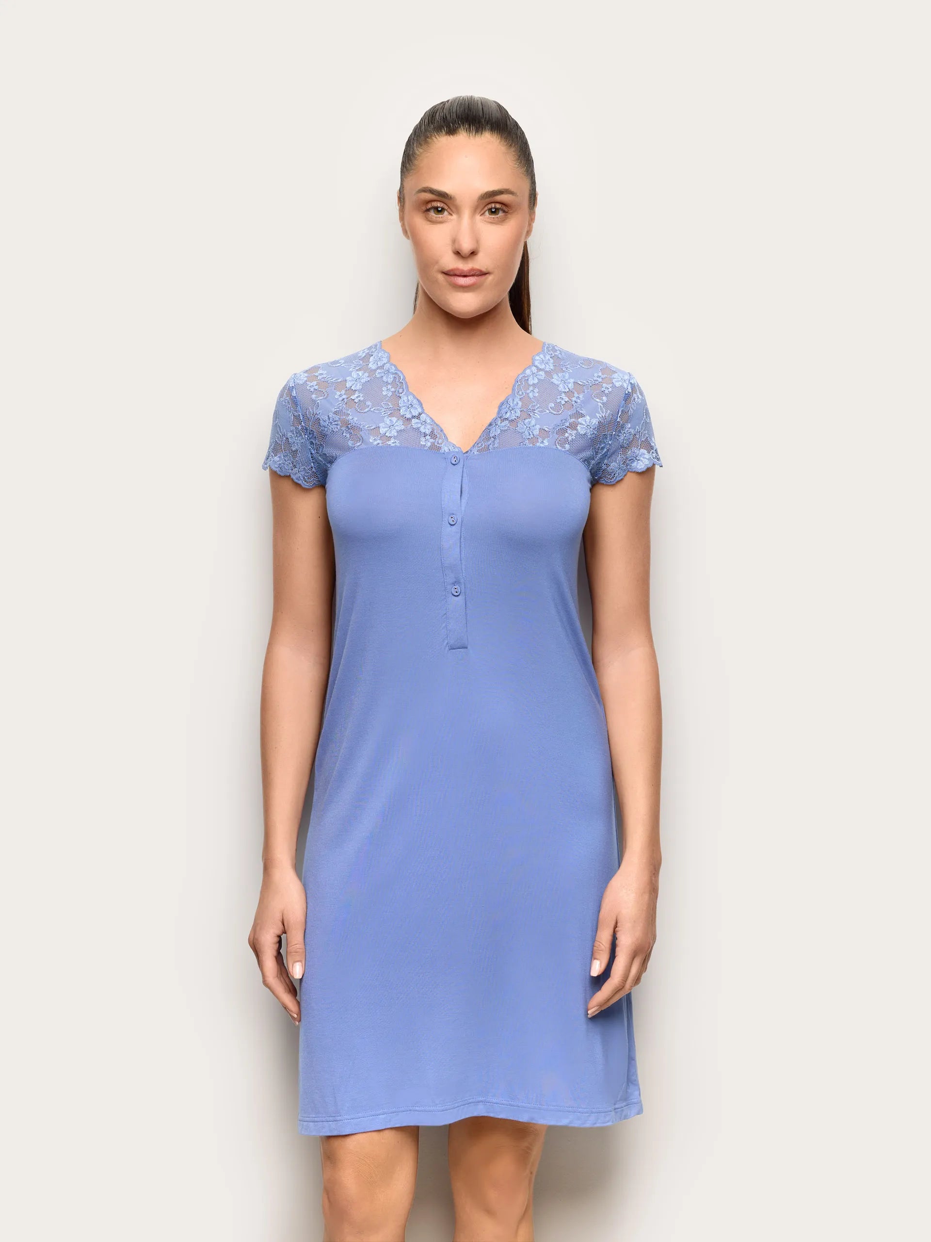 Yamamay_Denim_Short-Sleeved Nightgown - Primula Color_PCCD191001_038_02
