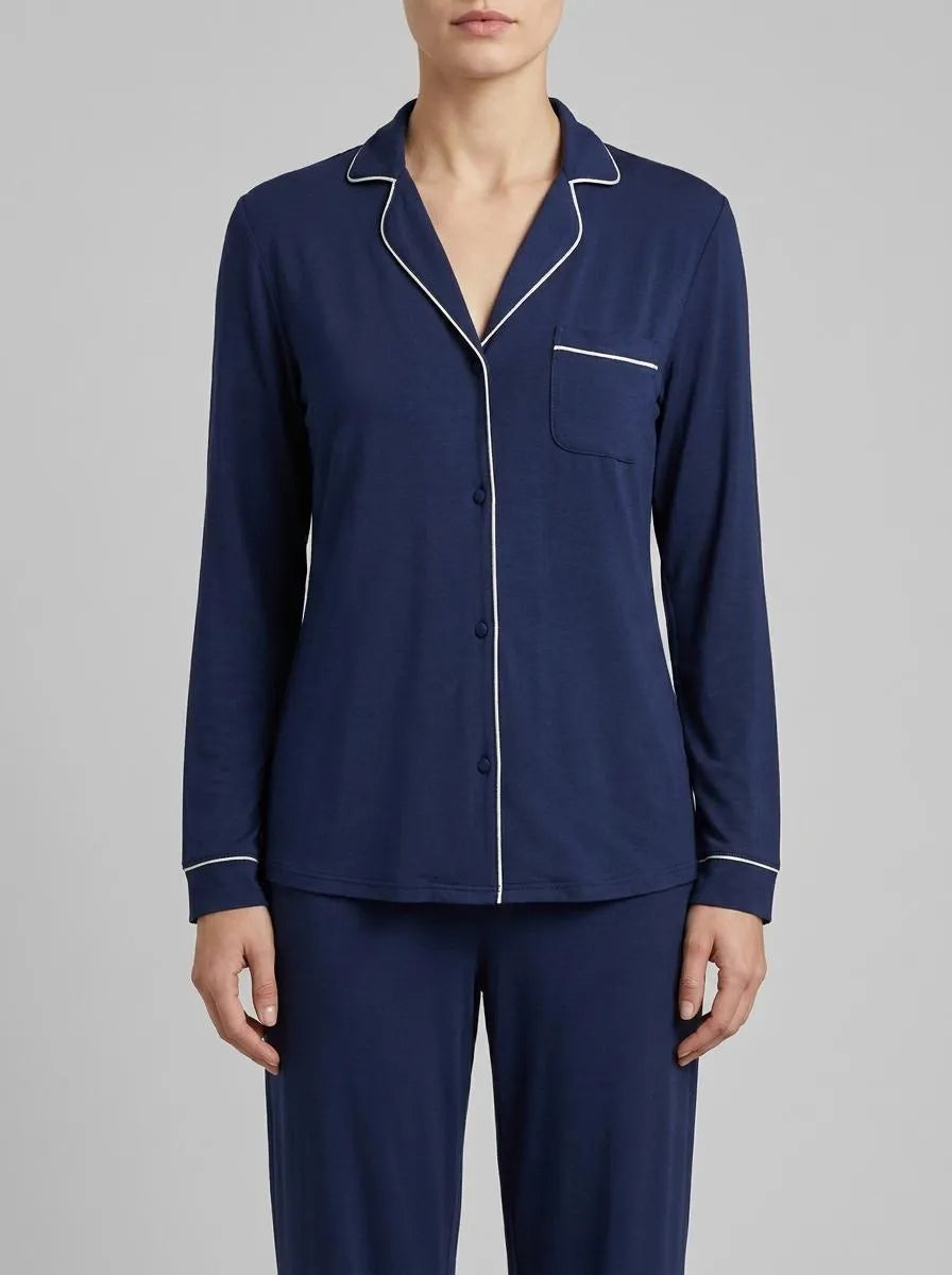 Yamamay_Dark Blue_Long-Sleeve Nightshirt - Daily Modal_PCCD191002_215_00