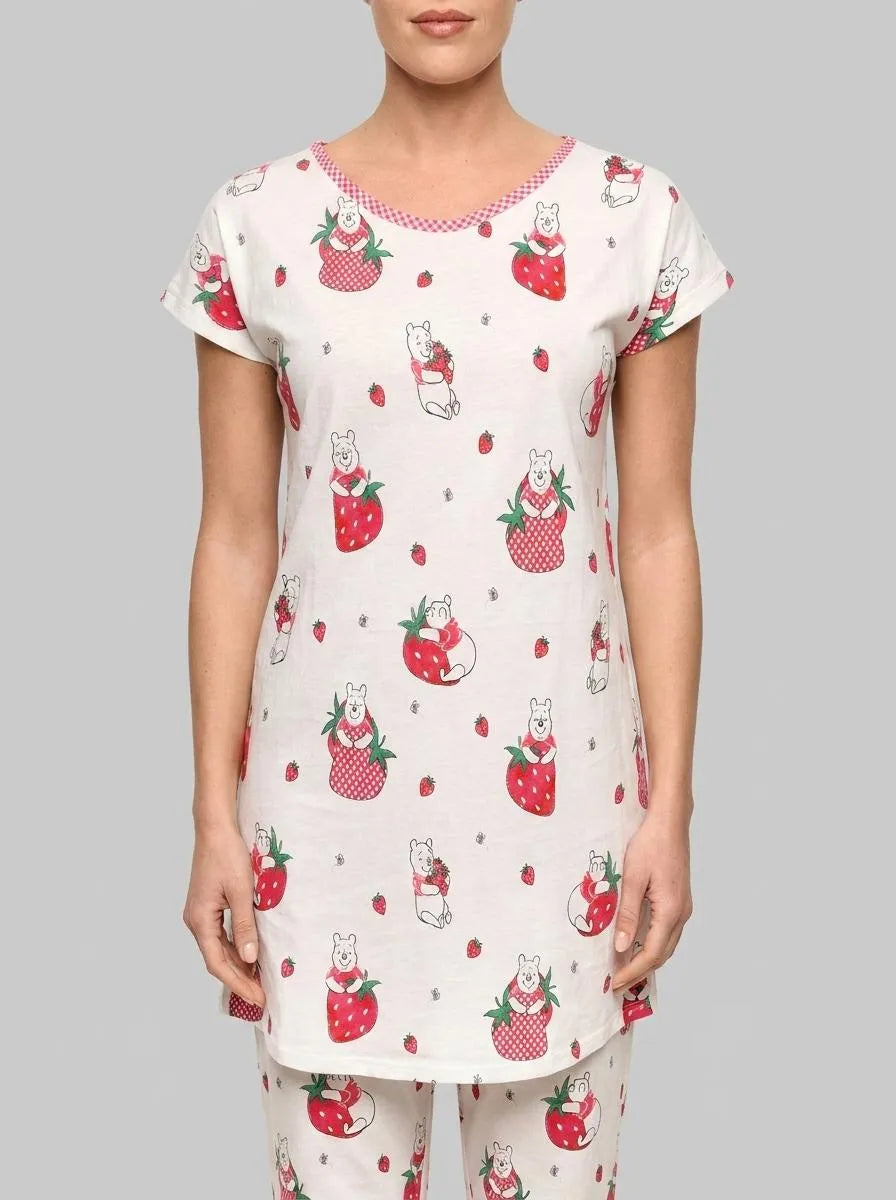 Yamamay_Printed_Short-Sleeve Nightshirt - Winnie The Pooh_PCCD191007_128_00