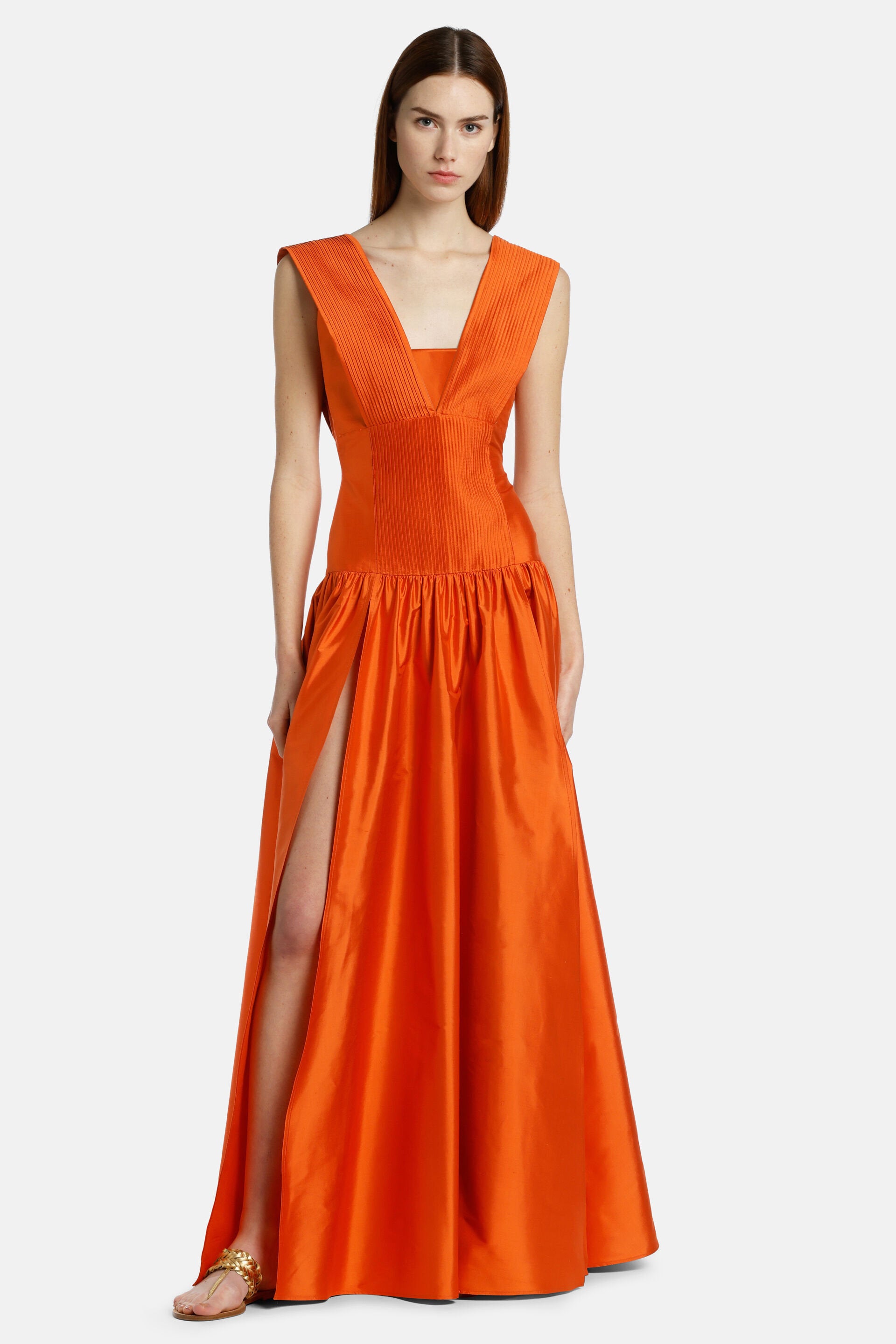 Luisa Spagnoli_Perlas - Silk Dress - Fashion Show_PERLAS_1583_01