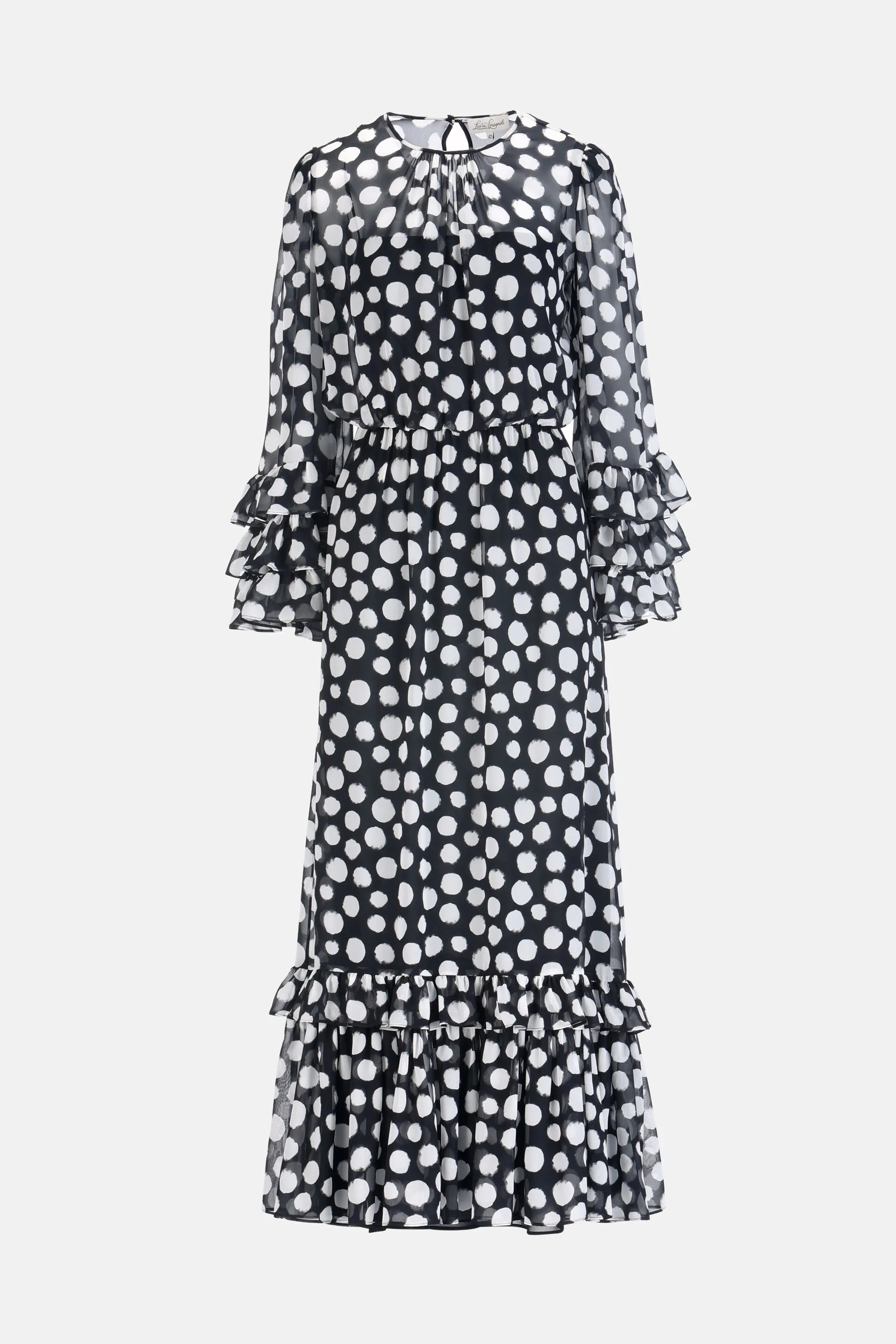 Luisa Spagnoli_0_Pesche - Elegant Silk Gown_PESCHE_3155_06