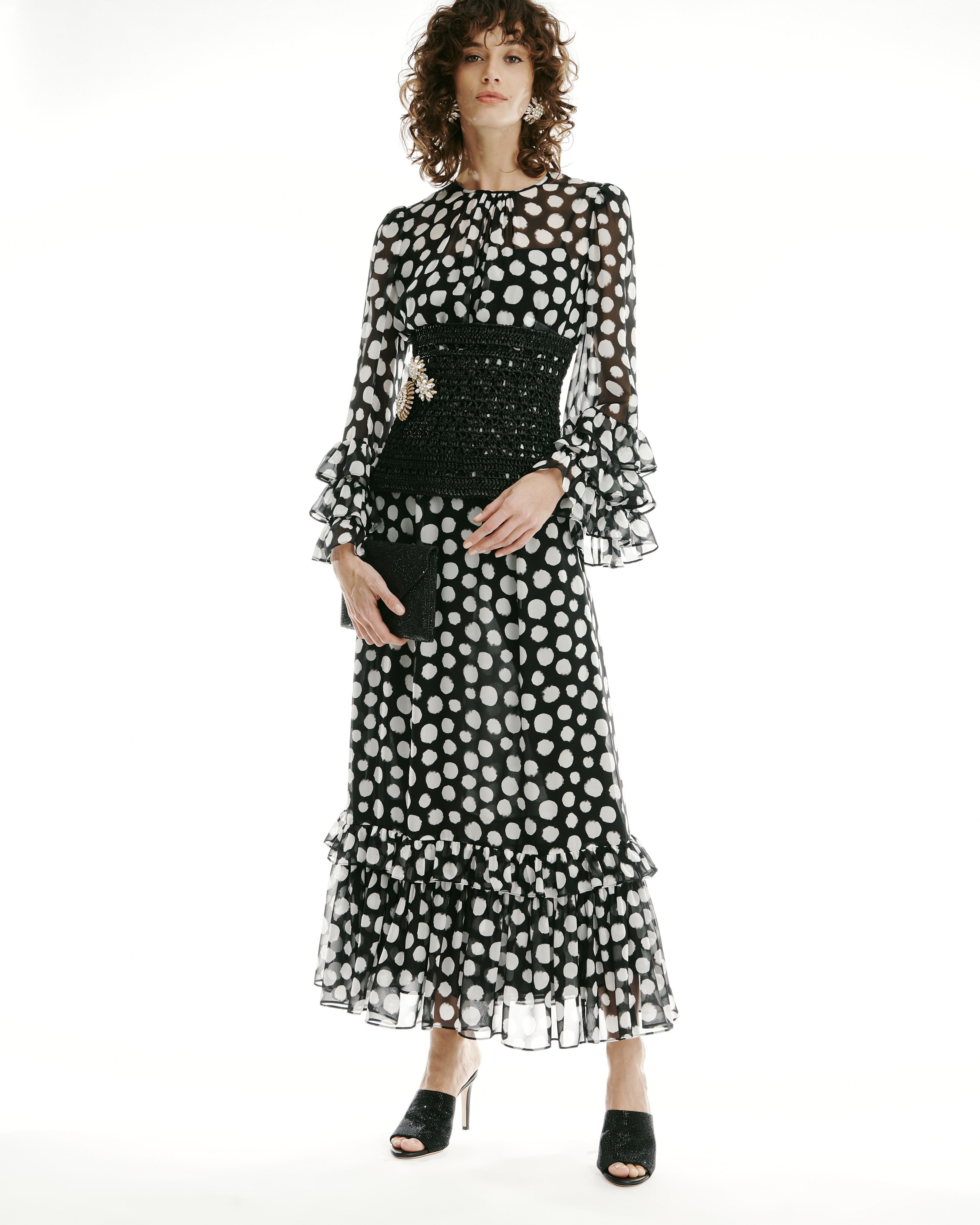 Luisa Spagnoli_0_Pesche - Elegant Silk Gown_PESCHE_3155_07
