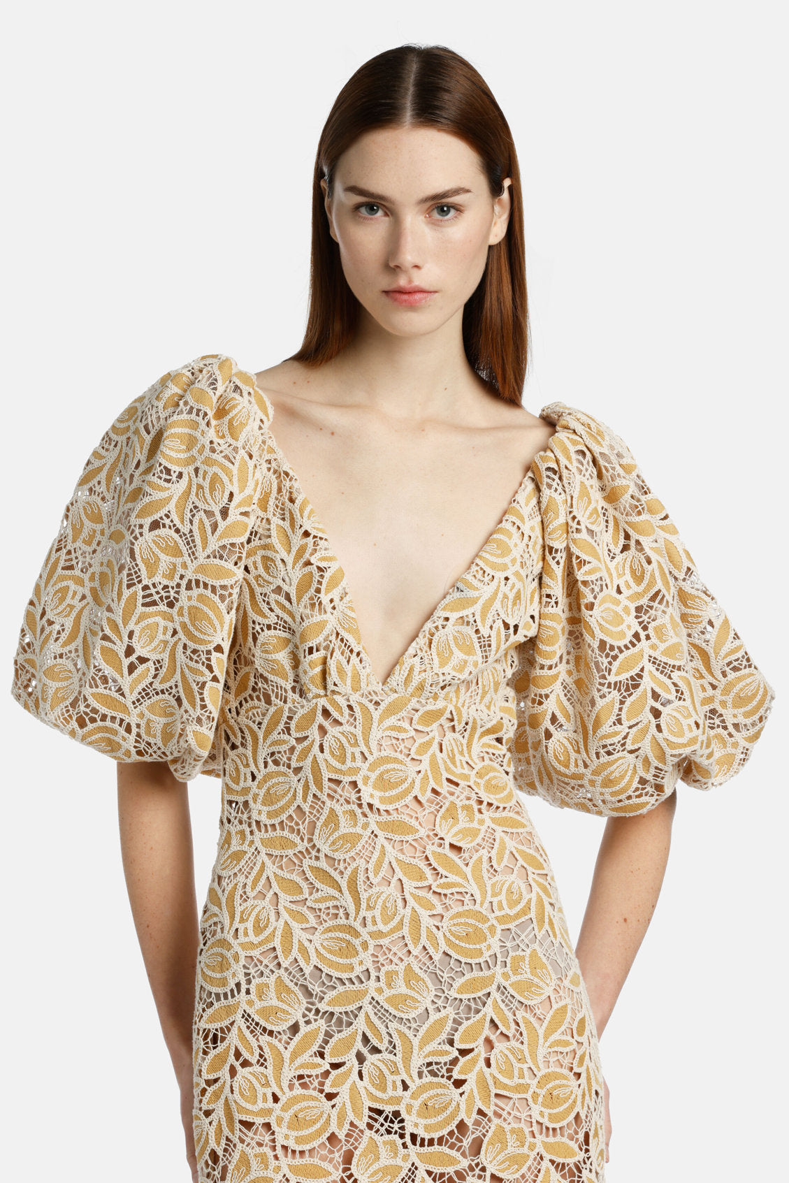 Luisa Spagnoli_Piumetta - Long Macrame Dress - Fashion Show_PIUMETTA_4453_04