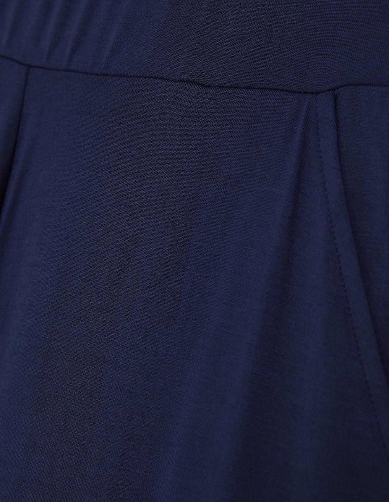 Yamamay_Long Trousers of Blue Pajamas in Tencel ª Modal Stretch with Lace_PPBD181003_215_06