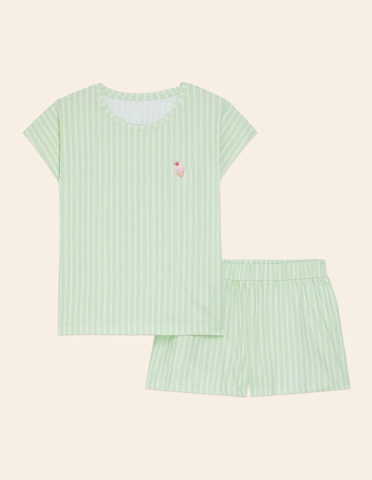 Yamamay_Sweet Dreams Short Pajamas with Sweet Treat Stripes_PPCD181005_932_05