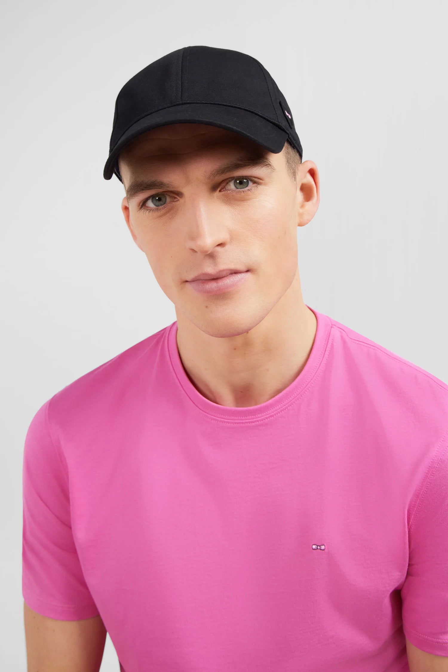 Eden Park_Unicolour Black Cotton Cap_PPHATCAE0004_NO_01