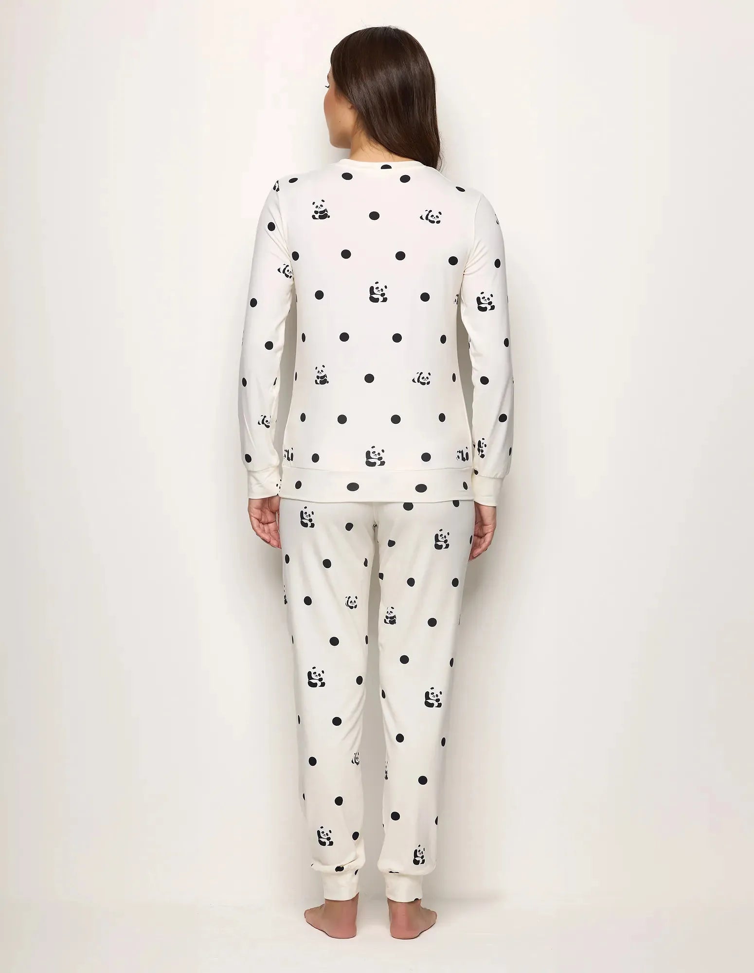 Yamamay_Printed_Long Pajamas Ð Lazy Panda_PPLD183005_128_03