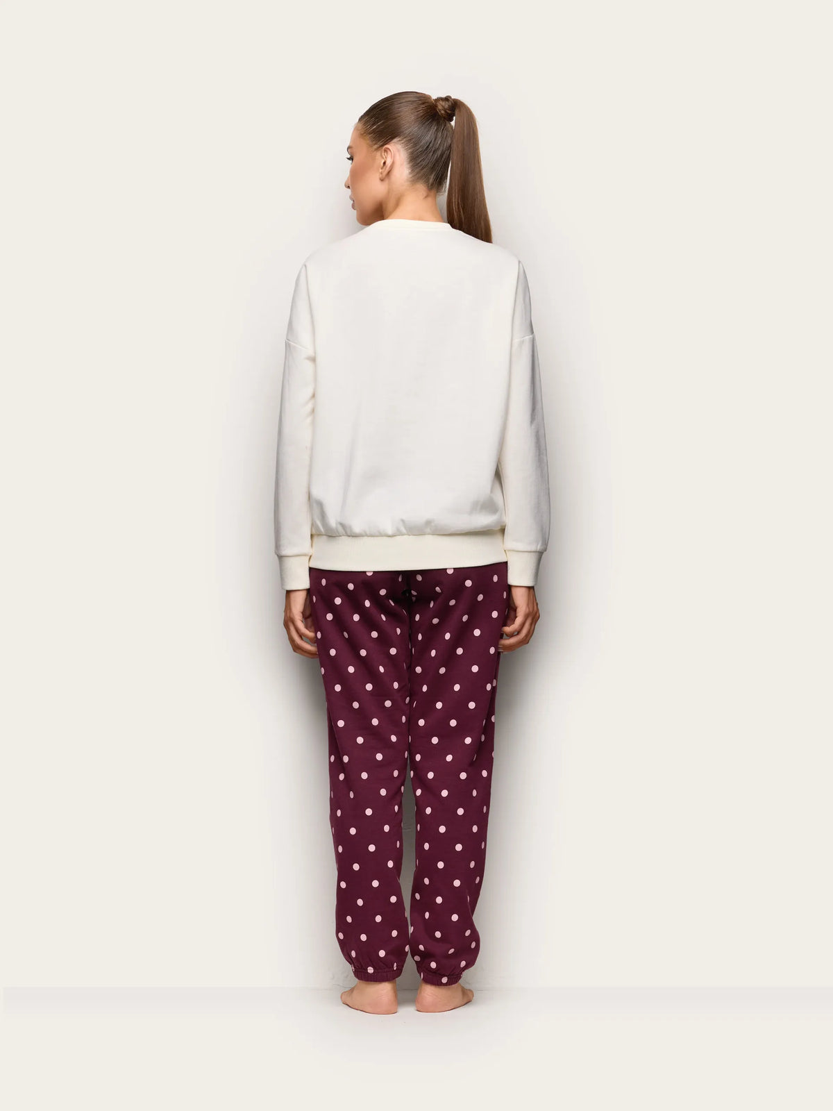 Yamamay ALMOND Women Pyjamas - Curly and Cute SKU: PPLD193007_244 Image 05