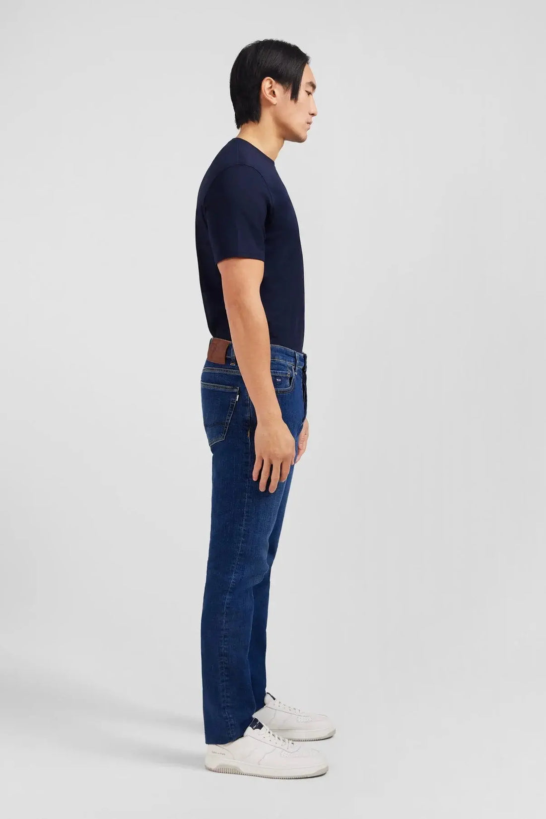 Eden Park_Blue Jeans in Stretch Cotton_PPPAN5PE0016_BLF1_02