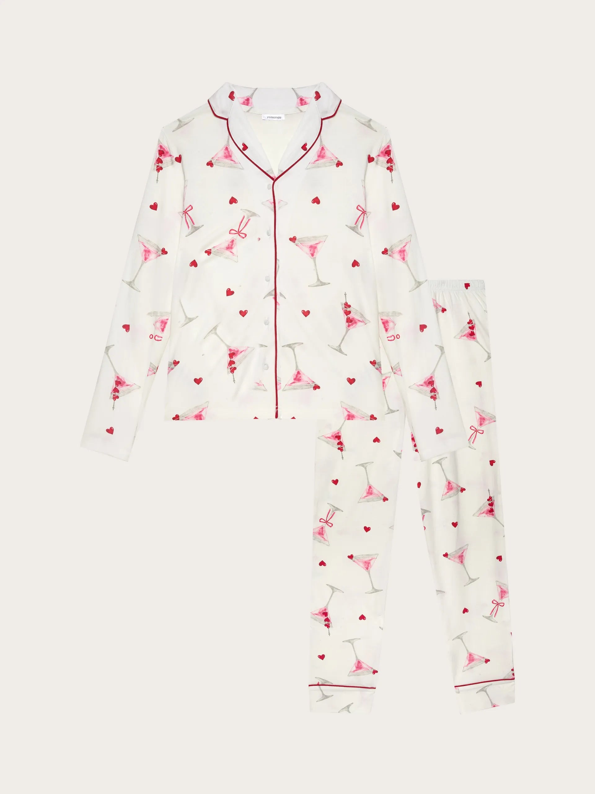 Yamamay_Printed_Pigiama Aperto Lungo - That&