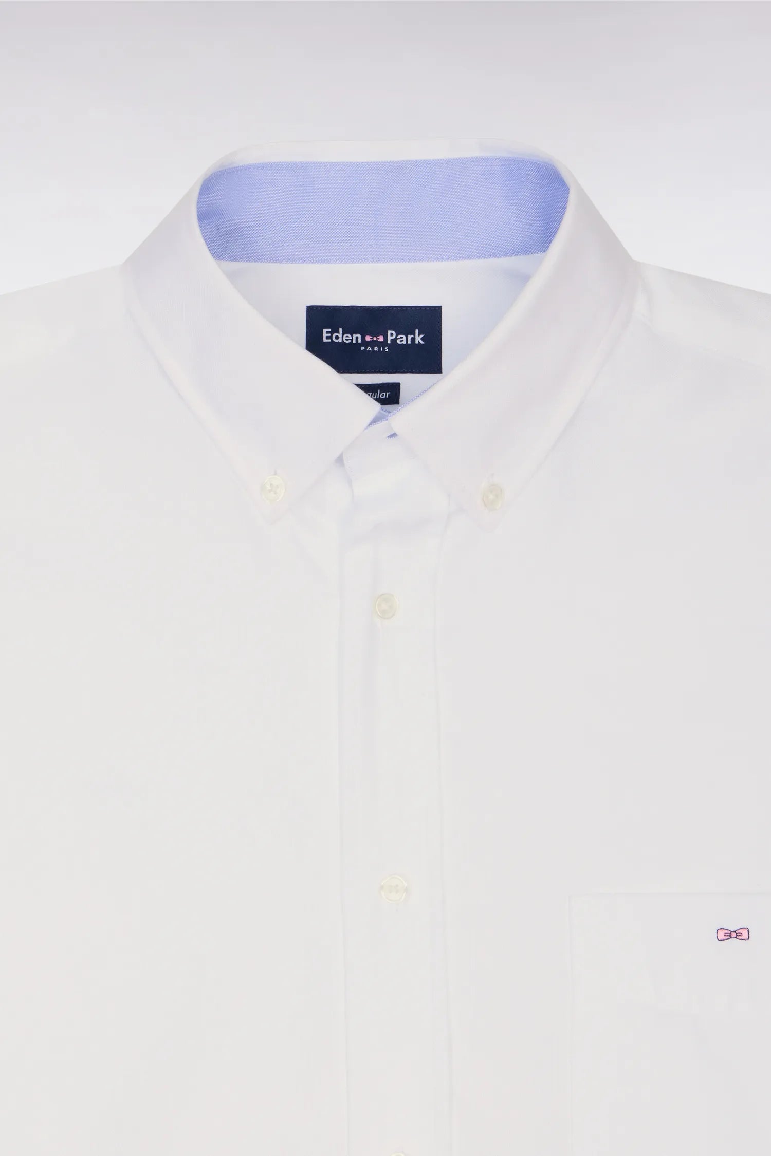 Eden Park White Men White Cotton Shirt SKU: PPSHICHE0020_BC Image 06