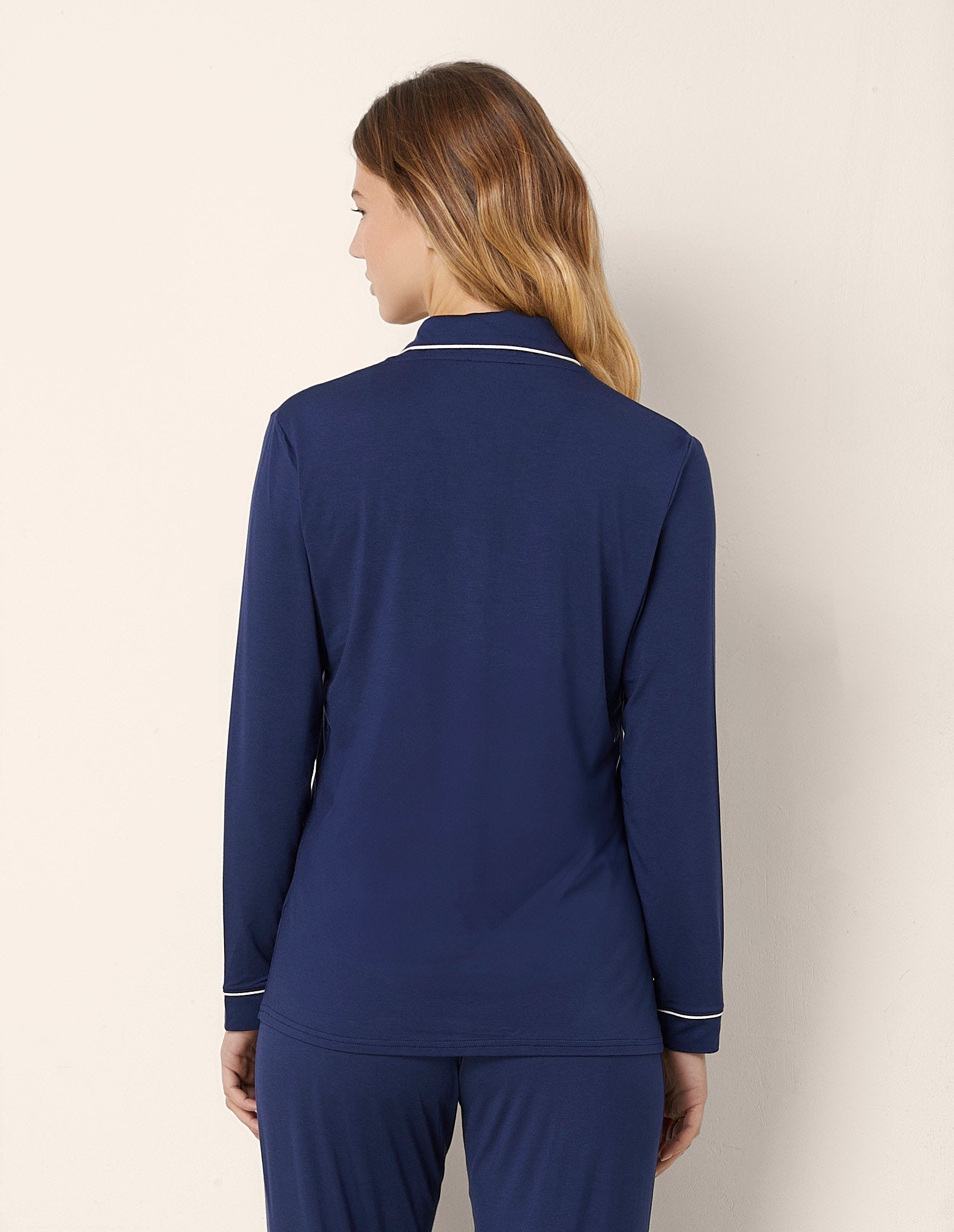 Yamamay_Daily Modal Long-Sleeve Pajama Shirt_PPTD181009_215_03