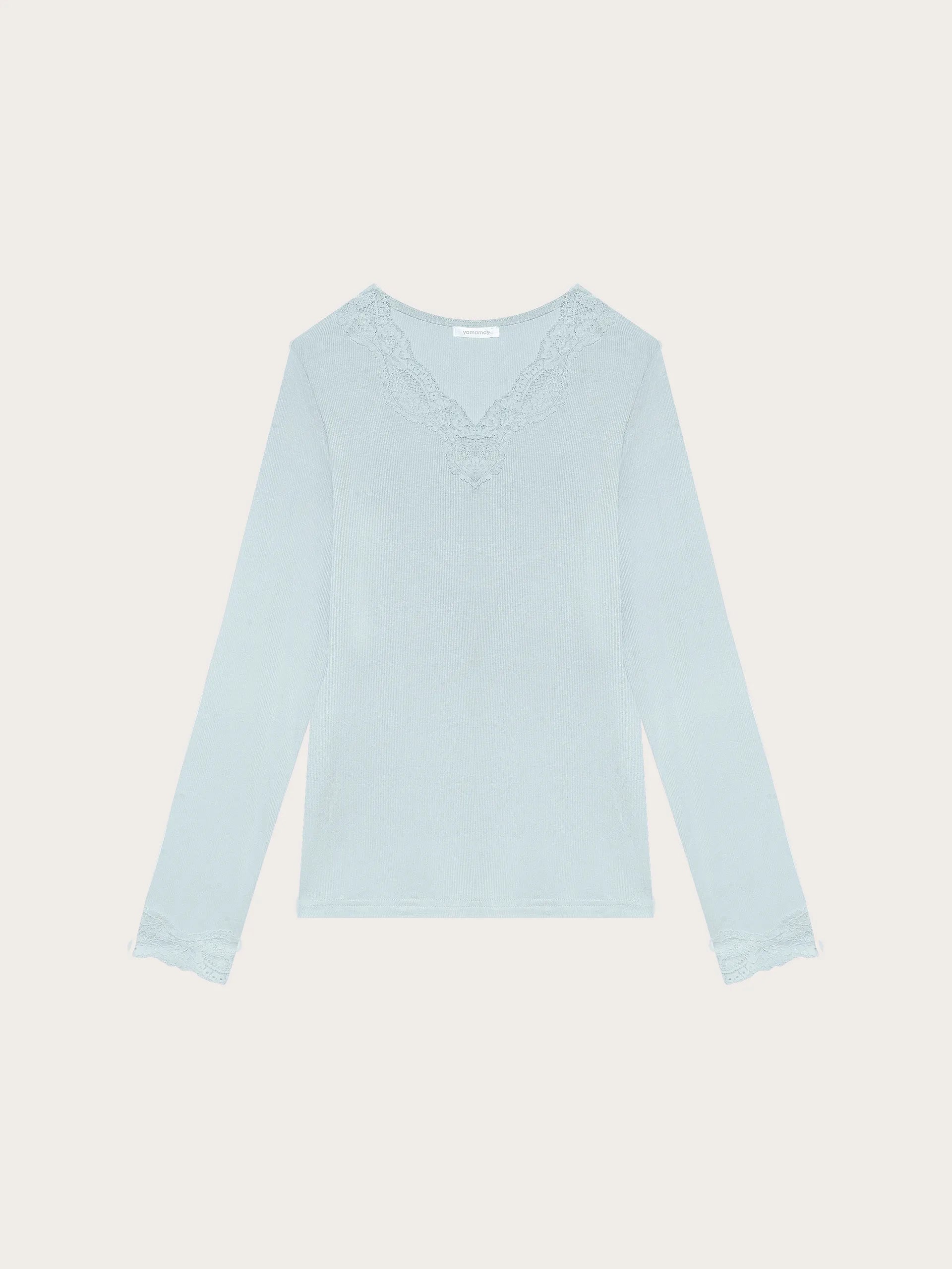 Yamamay_Light Azure_Maglia Manica Lunga - Modal Rib_PPTD191005_013_05