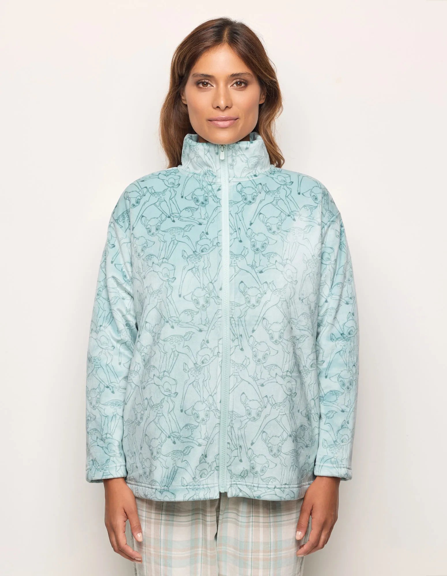 Yamamay_Printed_Disney¨ Bambi Faux Fur Effect Dressing Gown_PVED184001_128_02