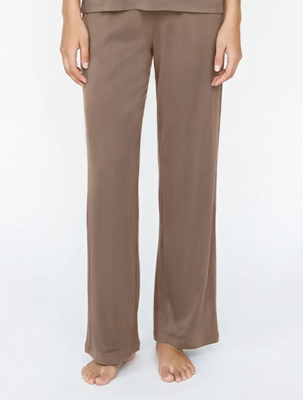 Marie France Greige Women Adelina Pant SKU: PYADELINAPANT_Greige Image 03