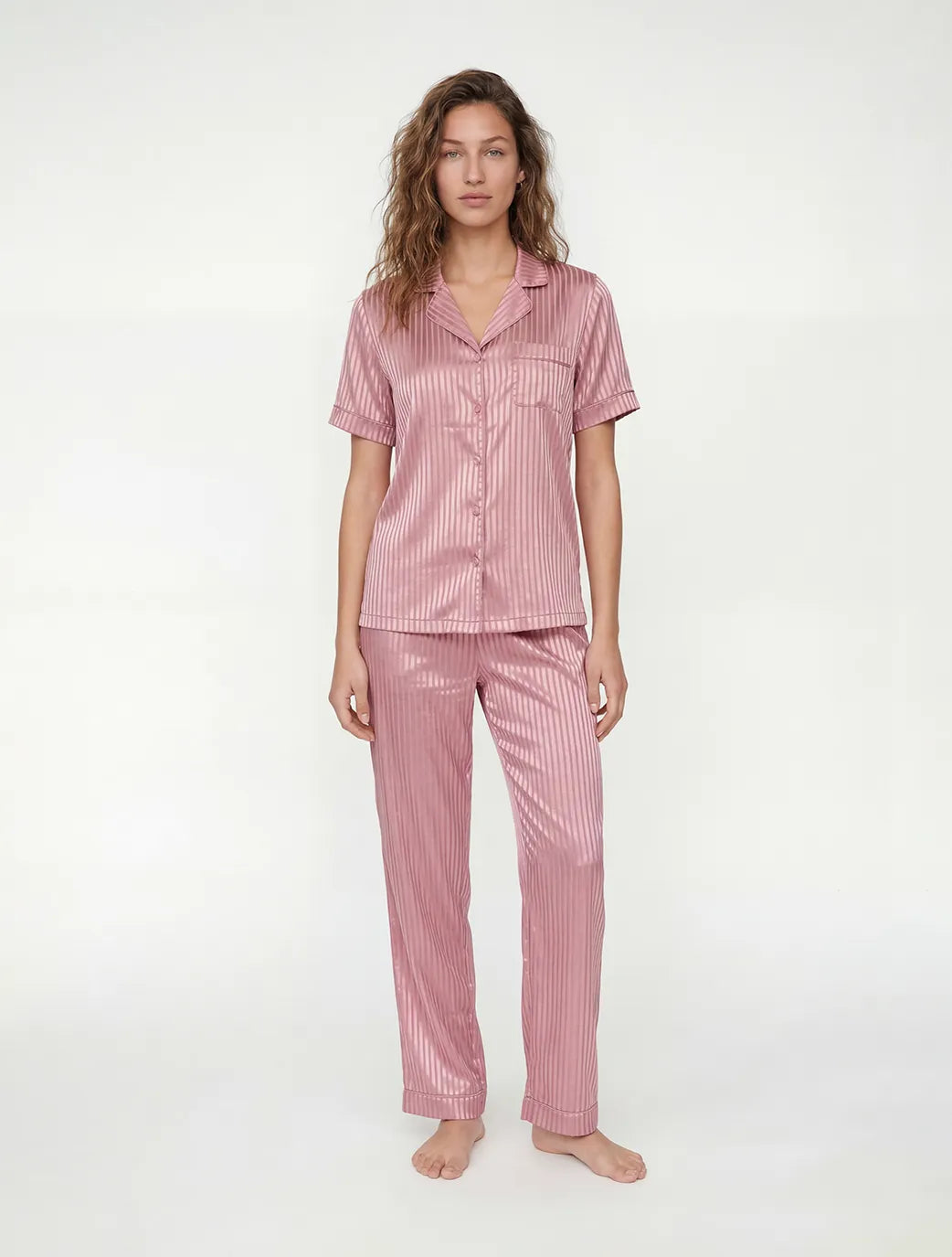 Marie France Pink Women Aria Pant SKU: PYARIAPANT_Pink Image 01