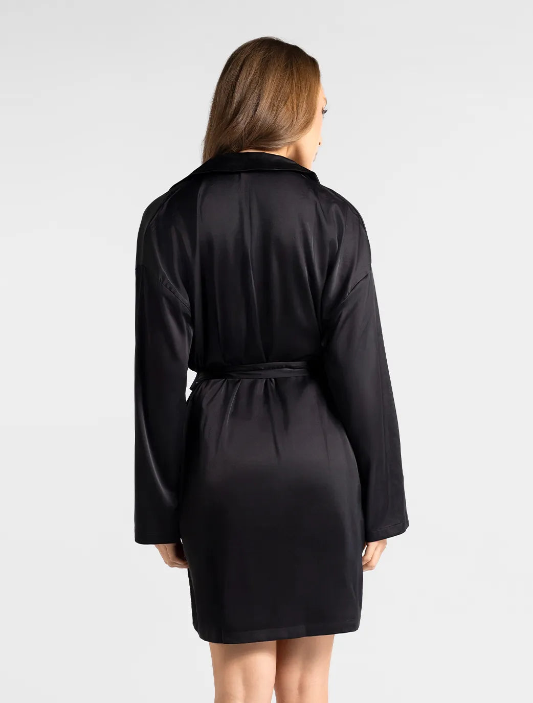 Marie France Ayleen Robe_Black Women Ayleen Robe SKU: PYAYLEENROBE_Black Image 02