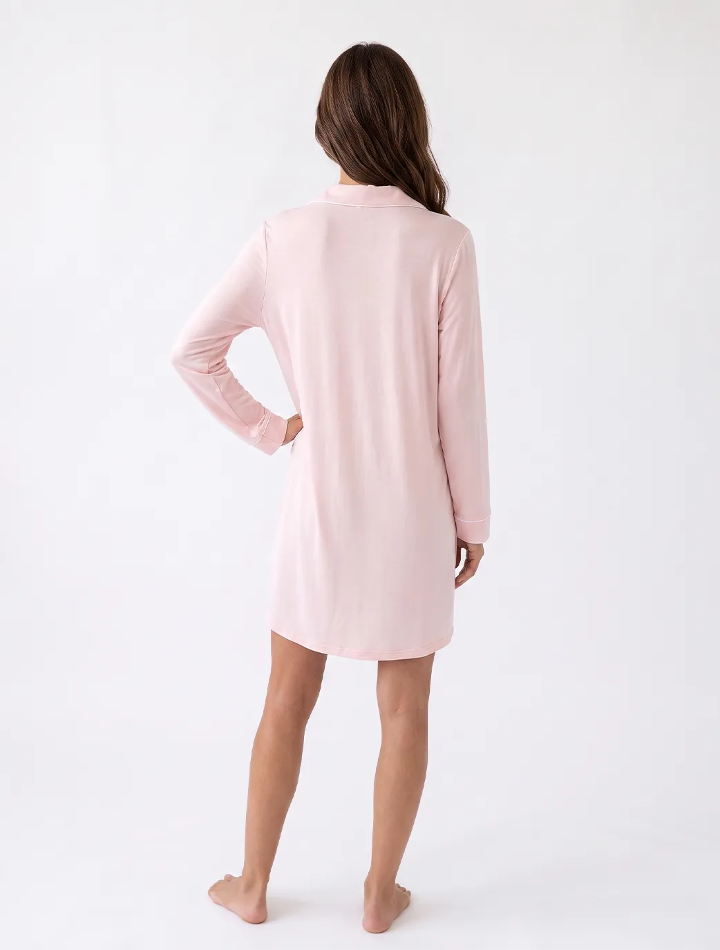 Marie France Pink Women Baylen Chemise SKU: PYBAYLENCHEMISE_Pink Image 04
