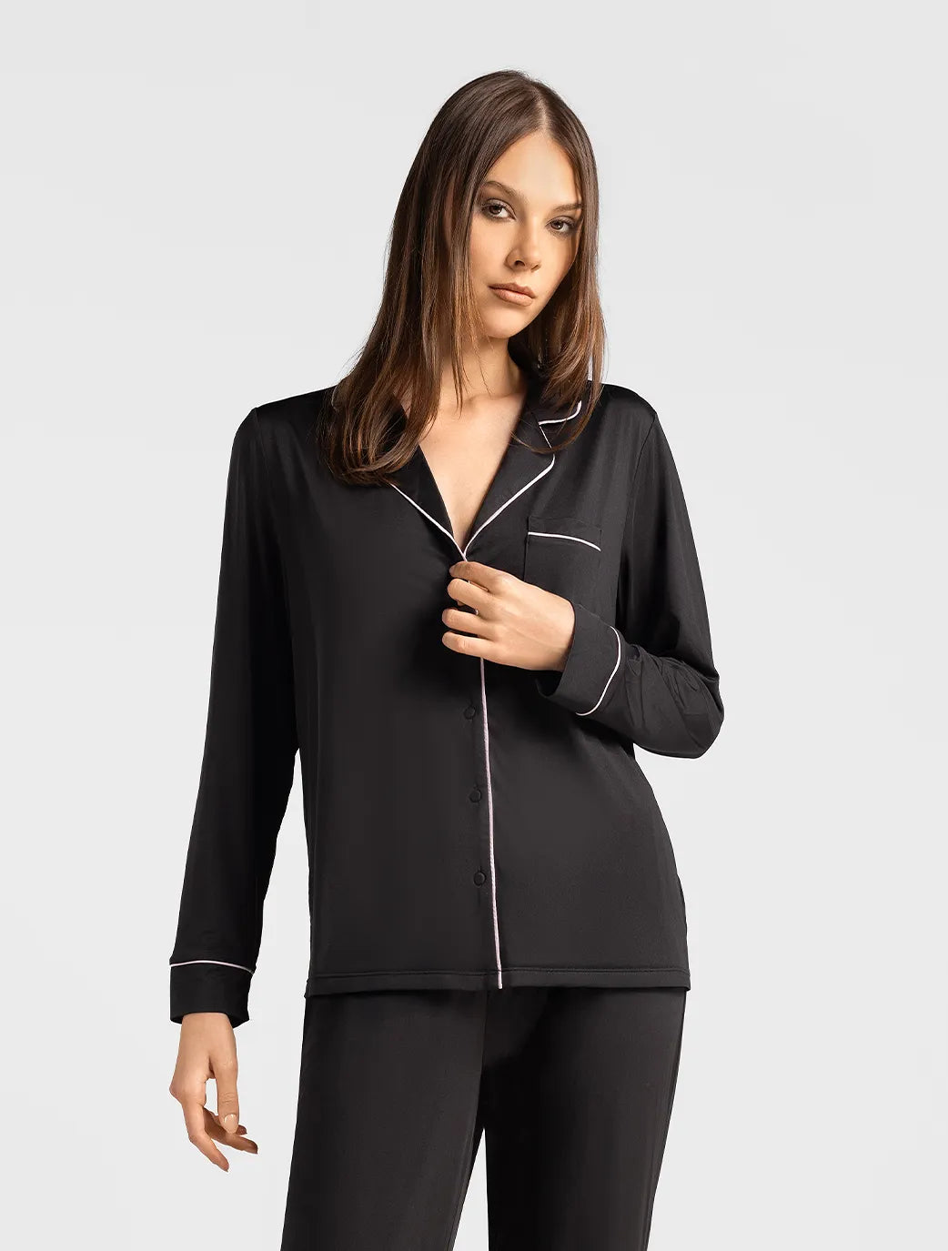 Marie France_Black_Heseo Chemise_PYHESEOCHEMISE_Black_01