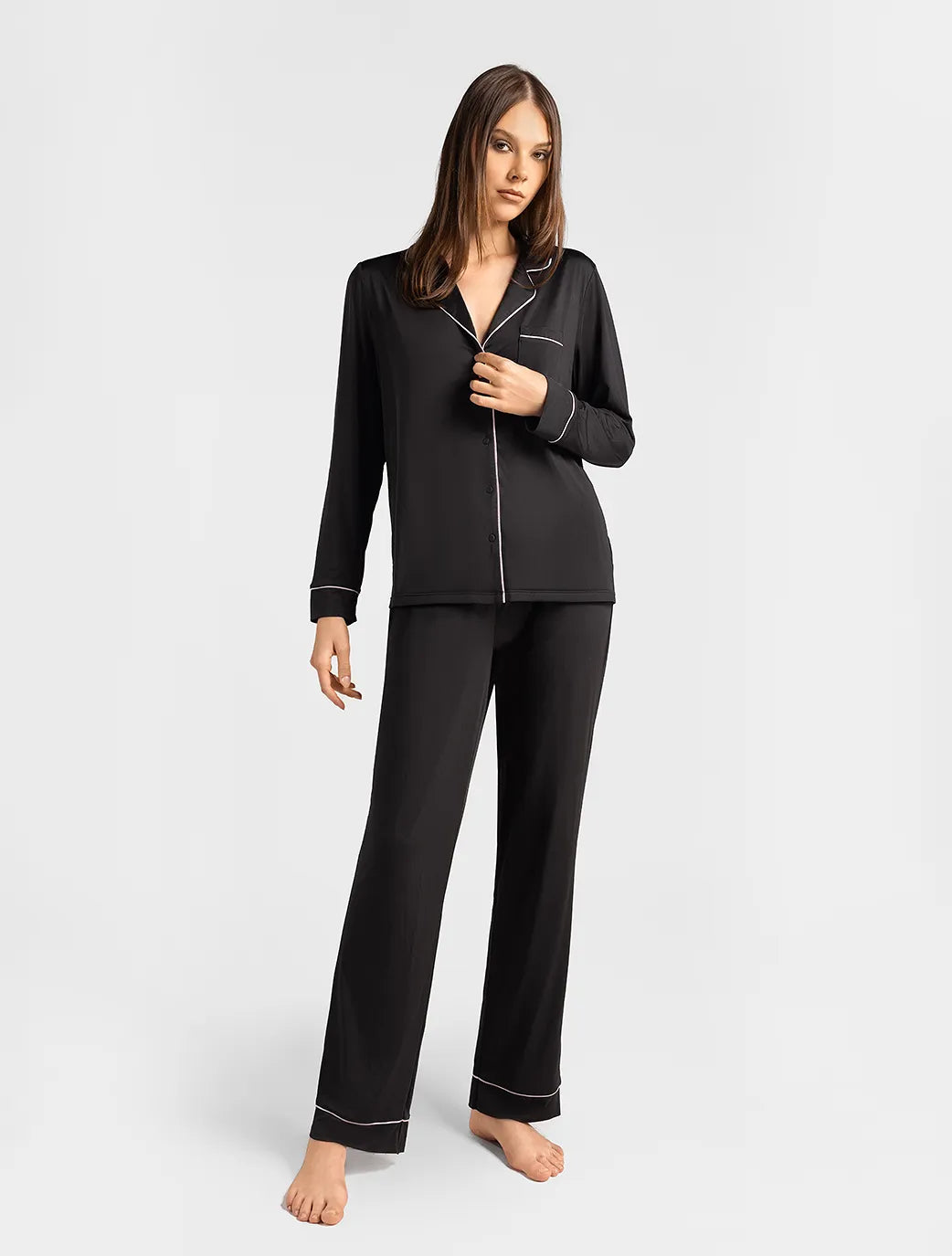 Marie France_Black_Heseo Chemise_PYHESEOCHEMISE_Black_04