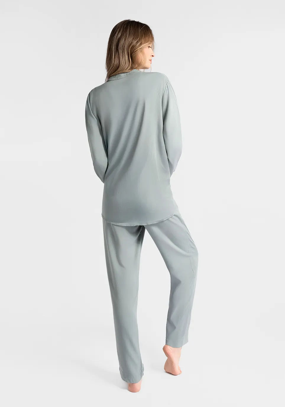 Marie France Leny Pant_Green Women Leny Pant SKU: PYLENYPANT_Green Image 02