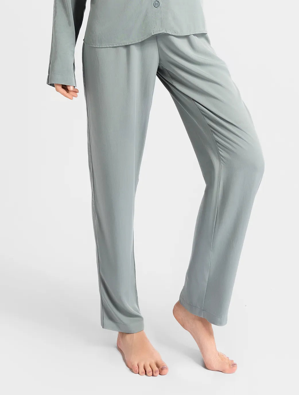 Marie France Leny Pant_Green Women Leny Pant SKU: PYLENYPANT_Green Image 03