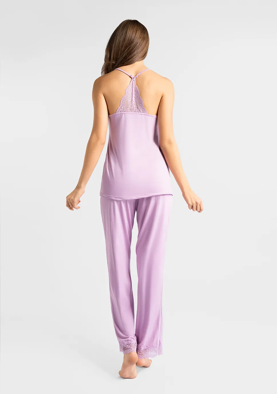 Marie France Lilyano Pant_Pink Women Lilyano Pant SKU: PYLILYANOPANT_Pink Image 02