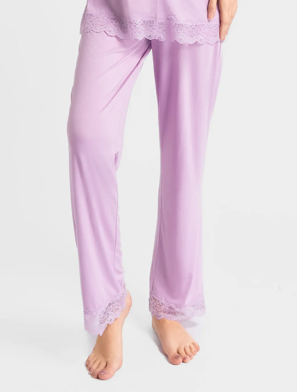 Marie France Milyana Pant_Pink Women Milyana Pant SKU: PYMILYANAPANT_Pink Image 03