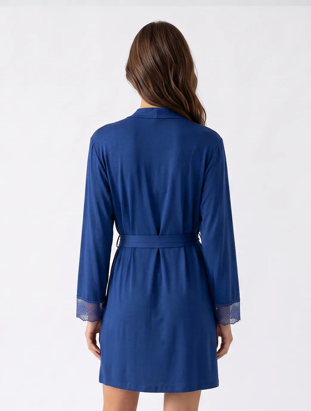 Marie France Navy Women Myra Robe SKU: PYMYRAROBE_NAVY Image 02