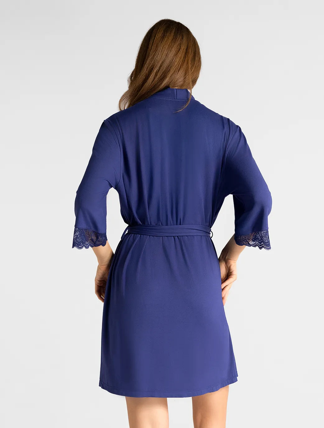 Marie France Nairo Robe_Navy Women Nairo Robe SKU: PYNAIROROBE_Navy Image 02