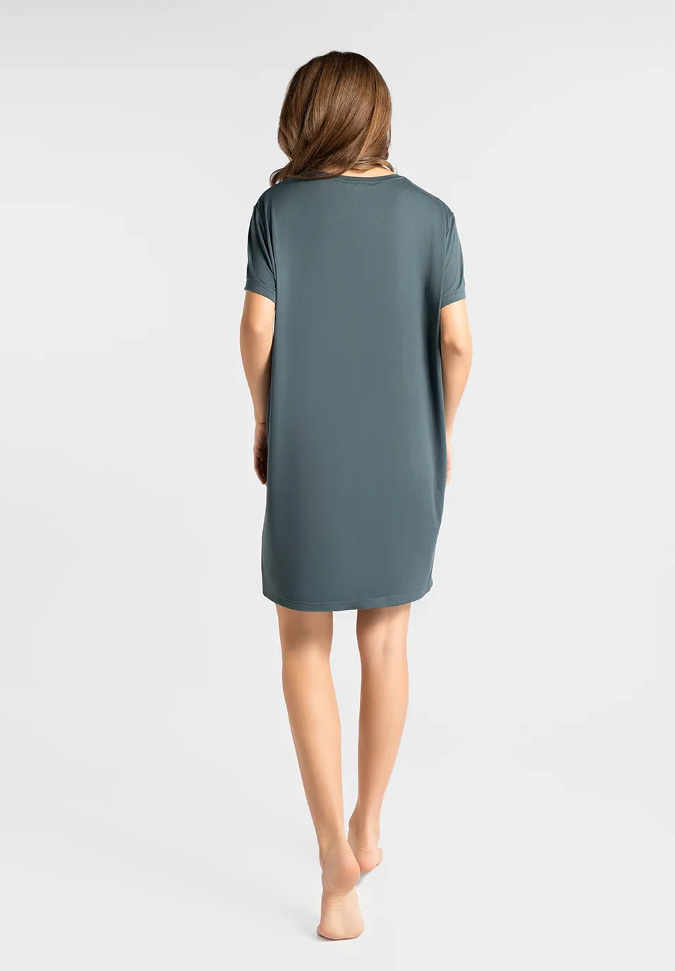 Marie France Nalta Big T-Shirt_Kaki Women Nalta Big T-Shirt SKU: PYNALTABIGTSHIRT_Kaki Image 04