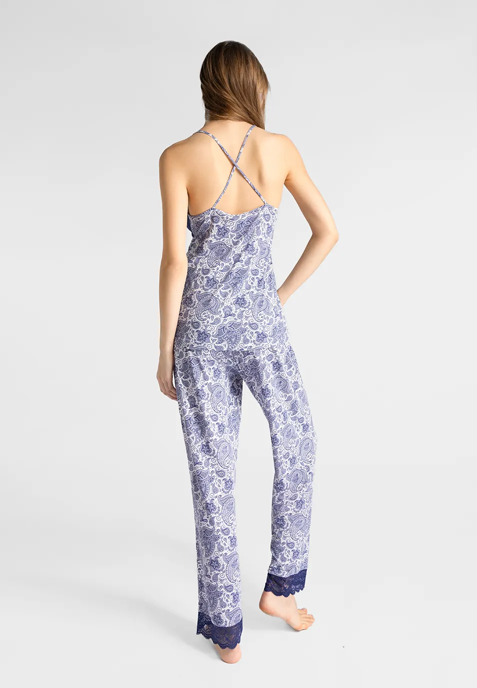 Marie France Naviro Pant_Multicolor Women Naviro Pant SKU: PYNAVIROPANT_Multicolor Image 02