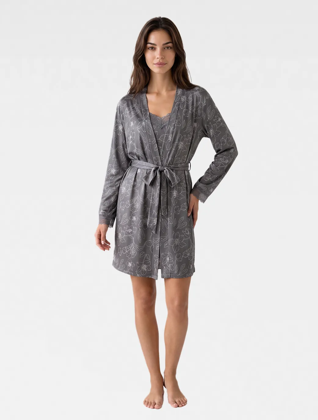Marie France Multicolor Women Saphira Robe SKU: PYSAPHIRAROBE_MULTICOLOR Image 03