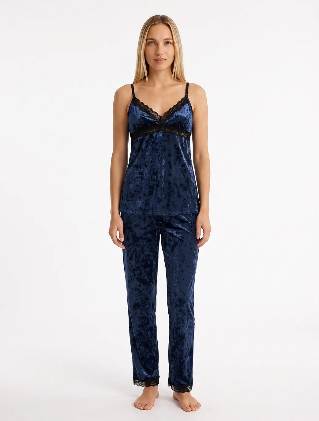 Marie France Navy Women Serelle Top SKU: PYSERELLETOP_NAVY Image 03